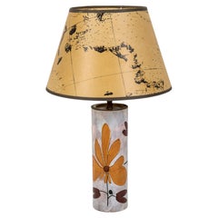 1960
s ceramic lamp signed Le Brescon