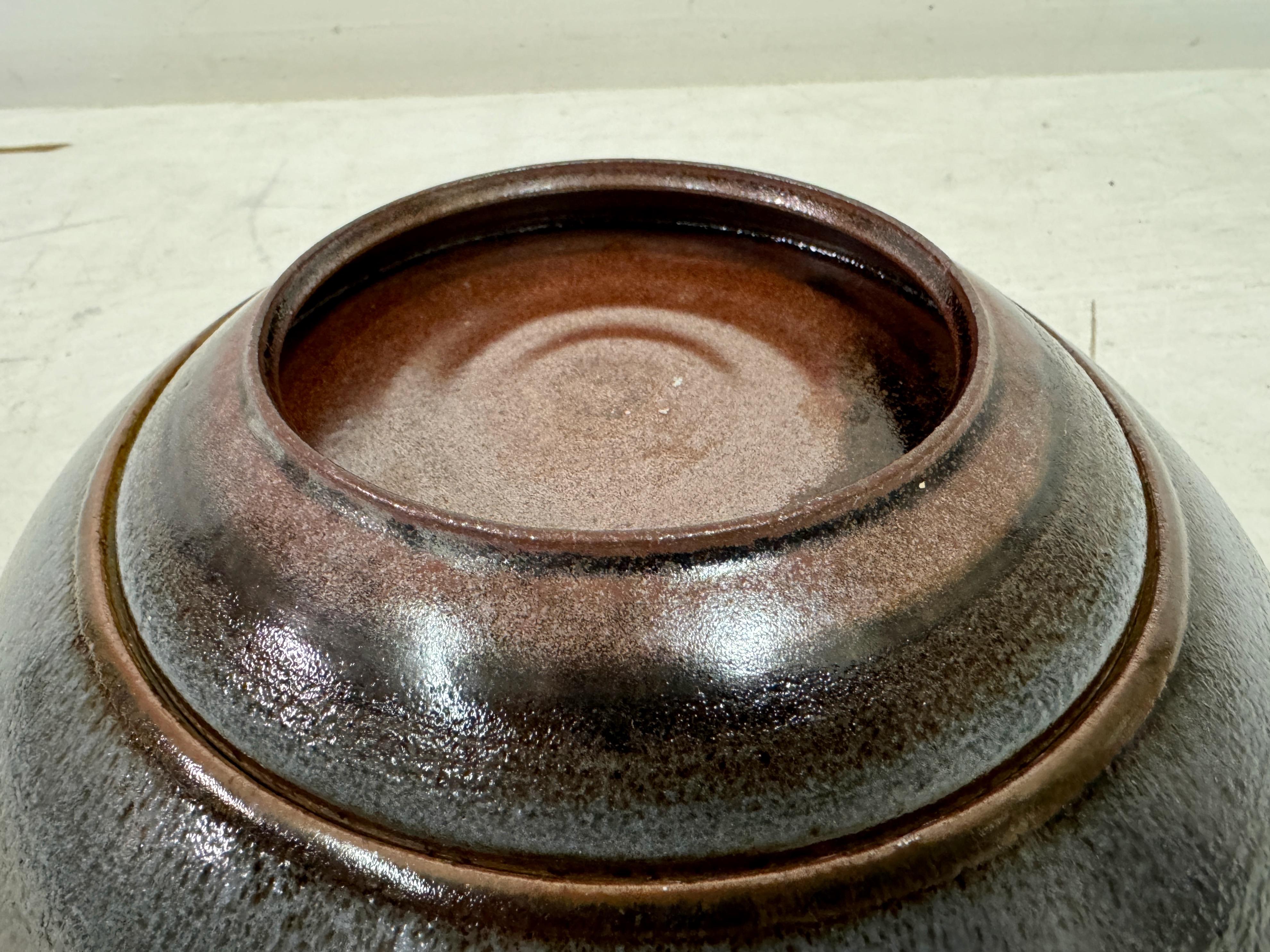 1960s Ceramic Pot and Dish by Nanni Valentini for Ceramica Arcore For Sale 2