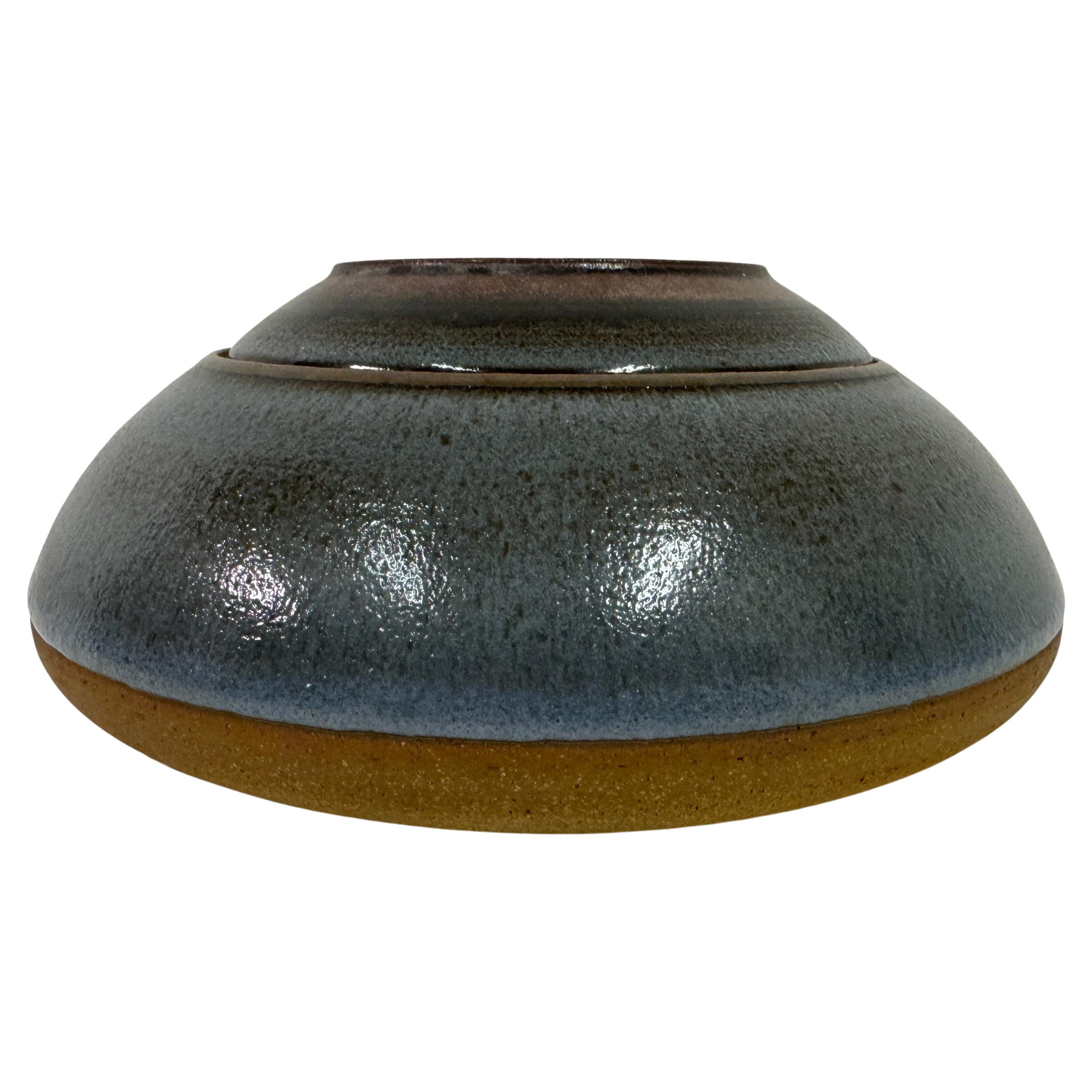1960er Keramik Topf und Schale von Nanni Valentini für Ceramica Arcore