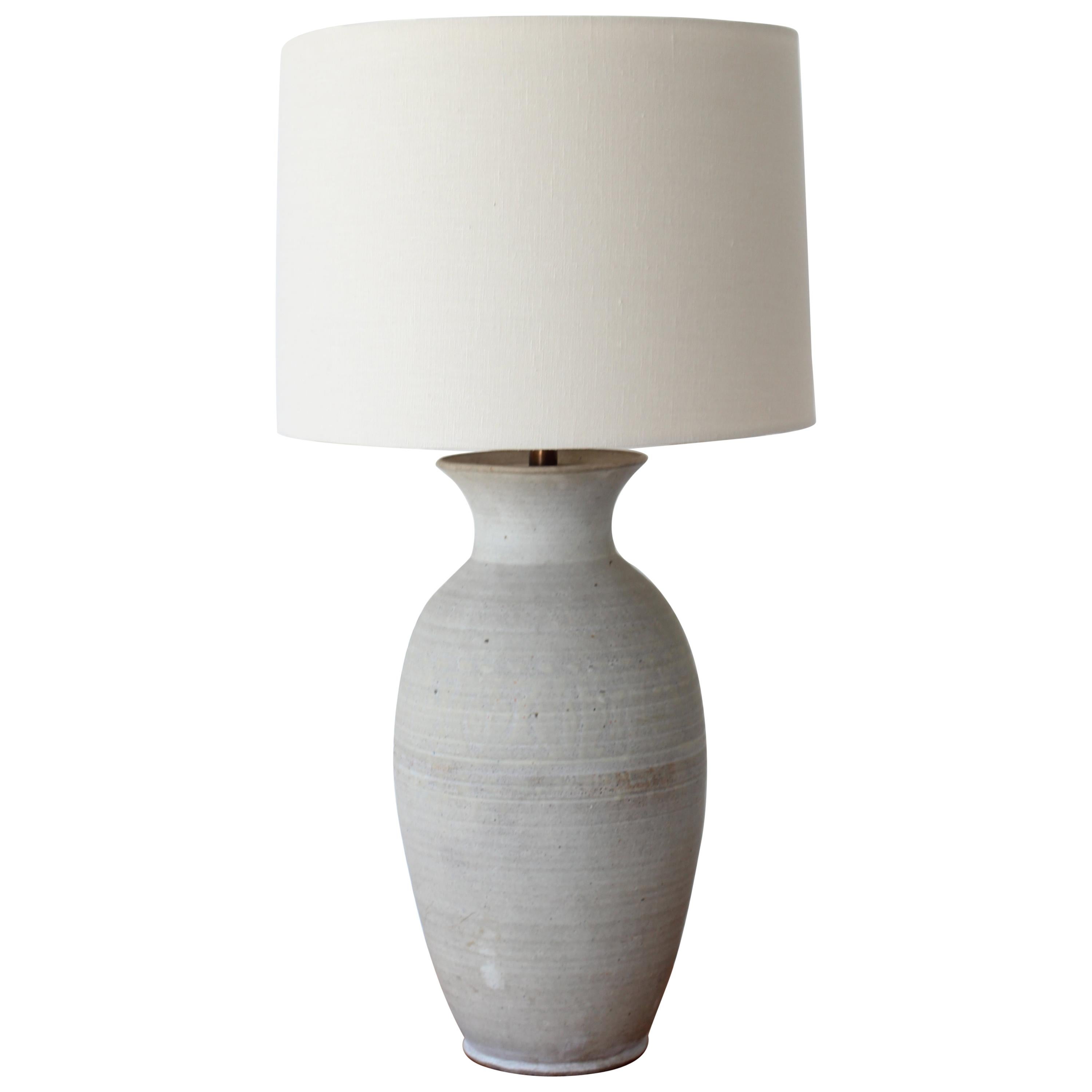 1960s Ceramic Pottery Lamp at 1stDibs