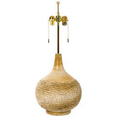 1960s Ceramic Table Lamp by Lee Rosen for Design Technics