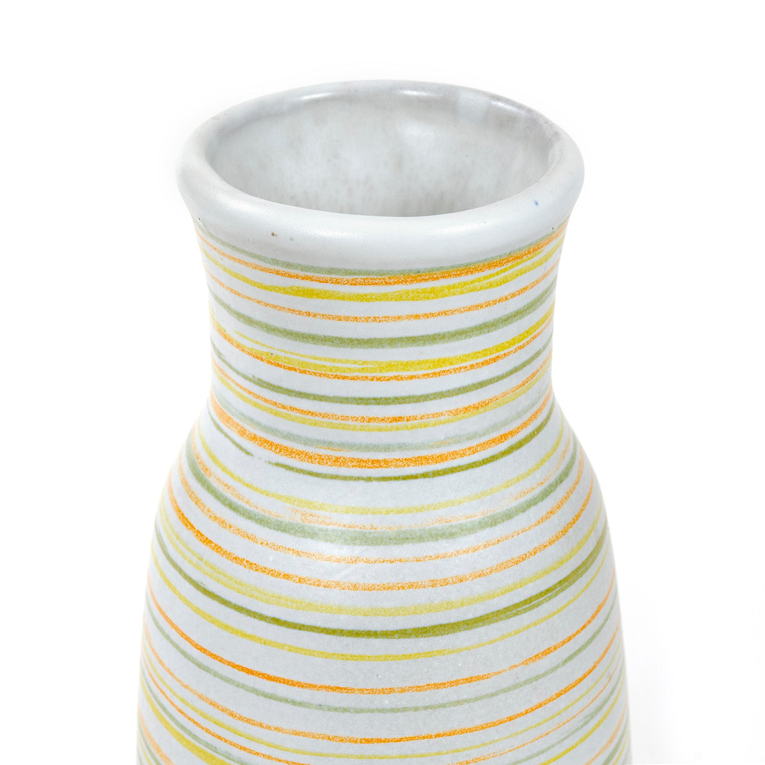 1960s Ceramic Vase by Lee Rosen for Design Technics In Good Condition For Sale In Sagaponack, NY