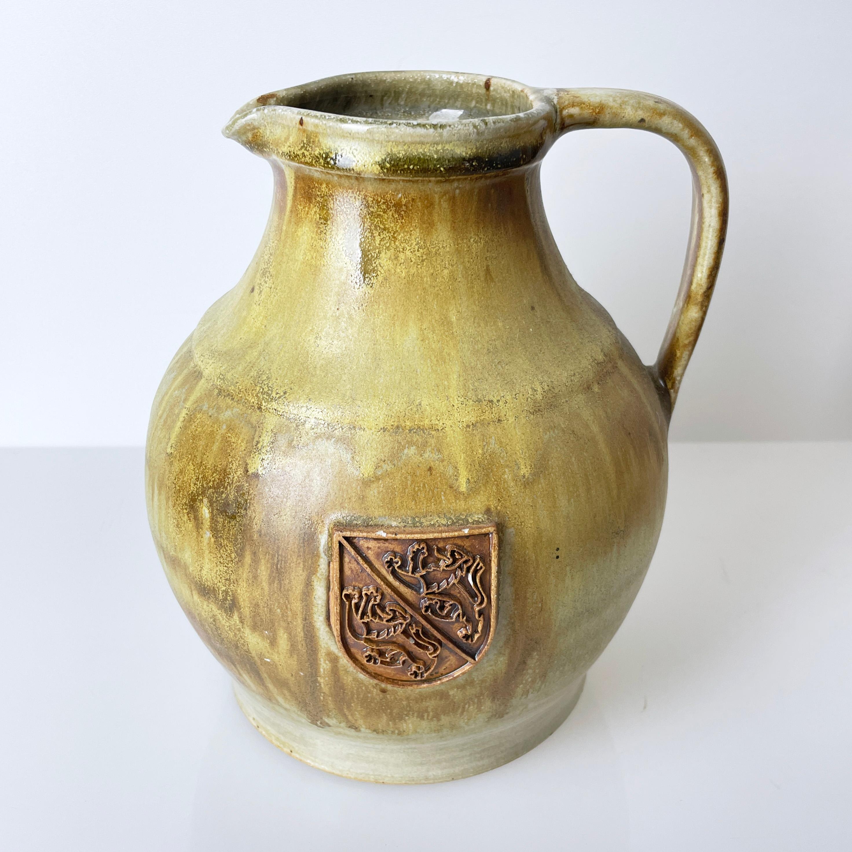 Mid-Century moderno Vaso in ceramica Arnold Zahner del 1960 - Rheinfelden Keramik, Svizzera in vendita
