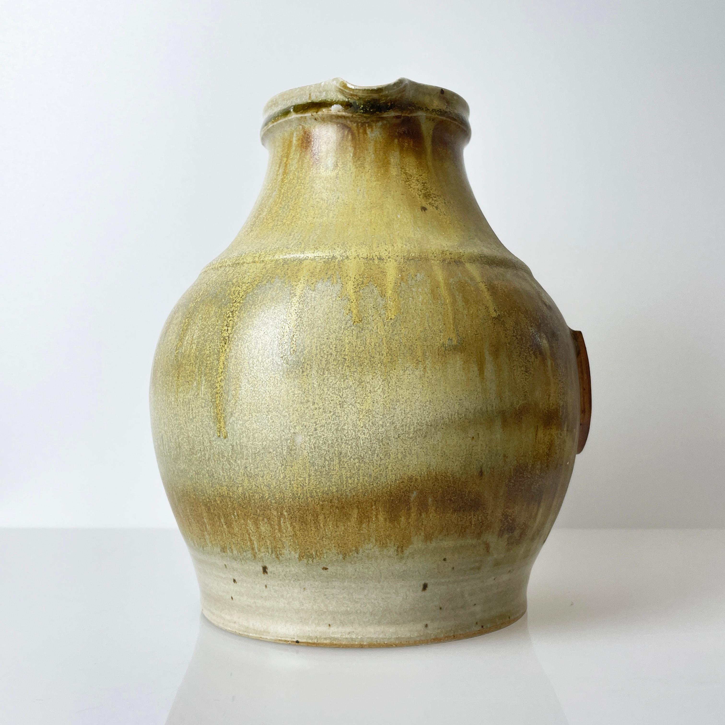 Cotto in fornace Vaso in ceramica Arnold Zahner del 1960 - Rheinfelden Keramik, Svizzera in vendita