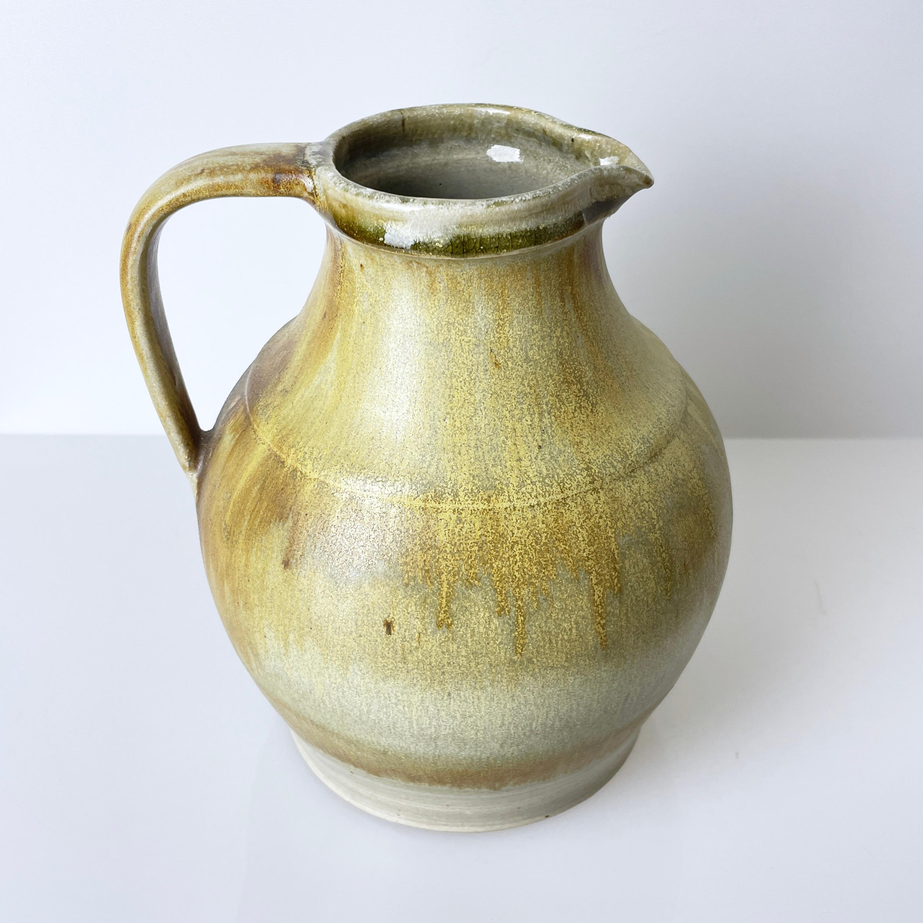 Metà XX secolo Vaso in ceramica Arnold Zahner del 1960 - Rheinfelden Keramik, Svizzera in vendita