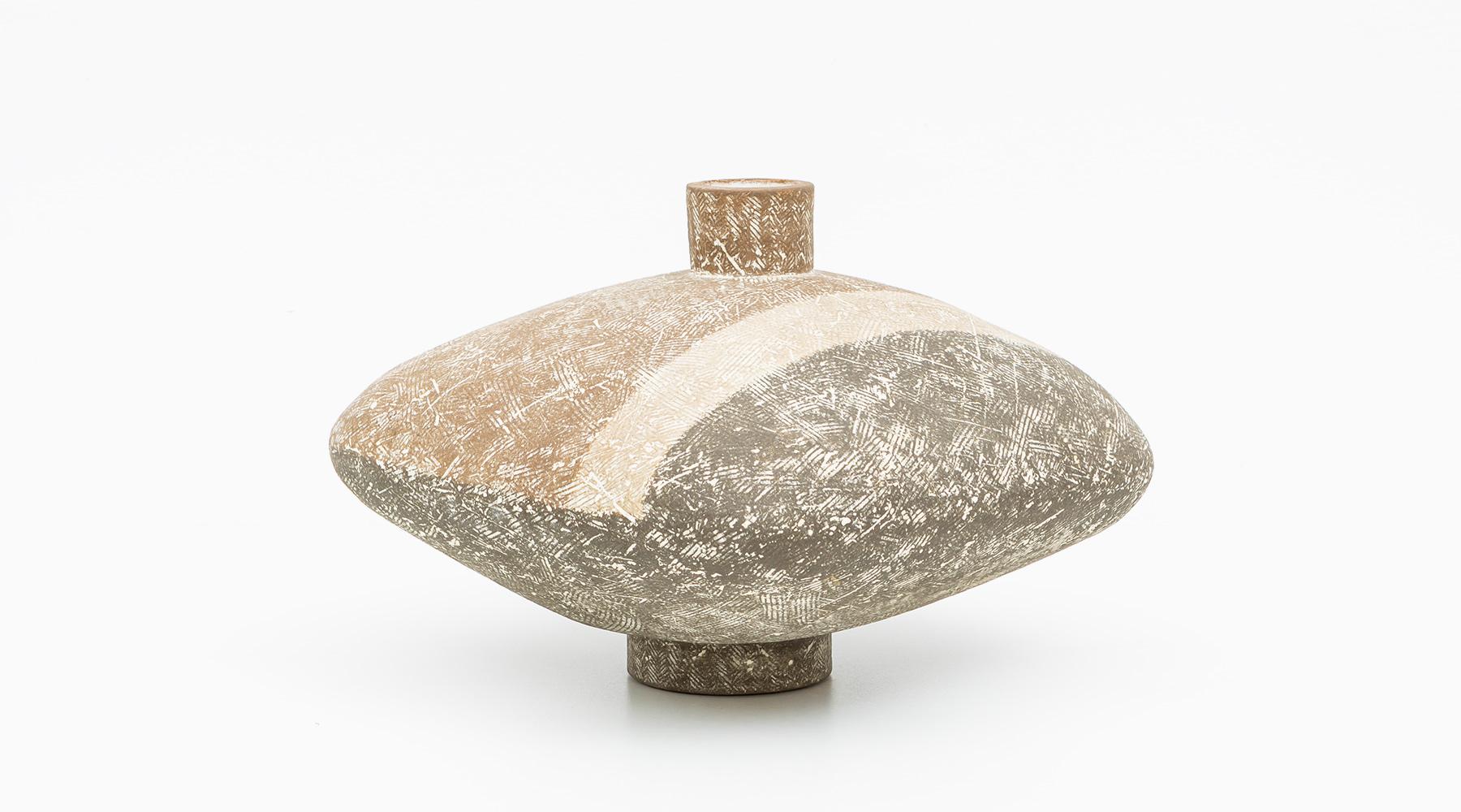 1960s Ceramic Vases by Claude Conover 'Saalal' In Good Condition For Sale In Frankfurt, Hessen, DE