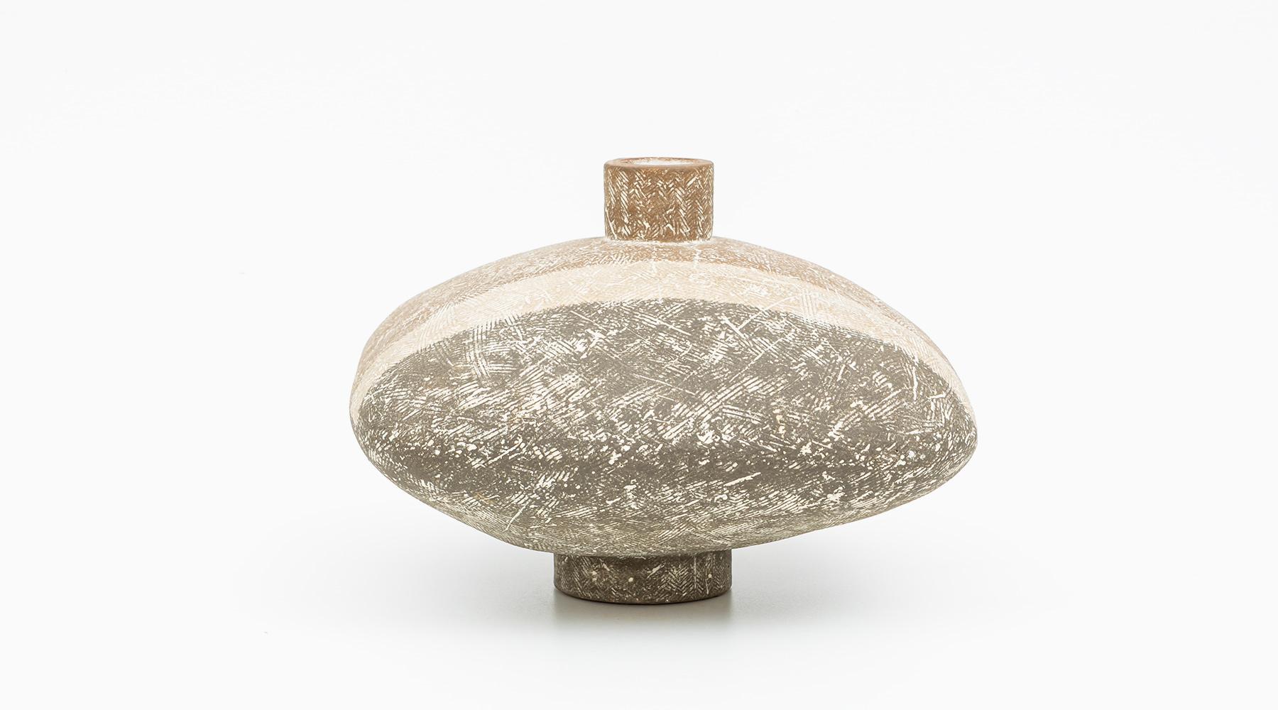 Mid-20th Century 1960s Ceramic Vases by Claude Conover 'Saalal' For Sale
