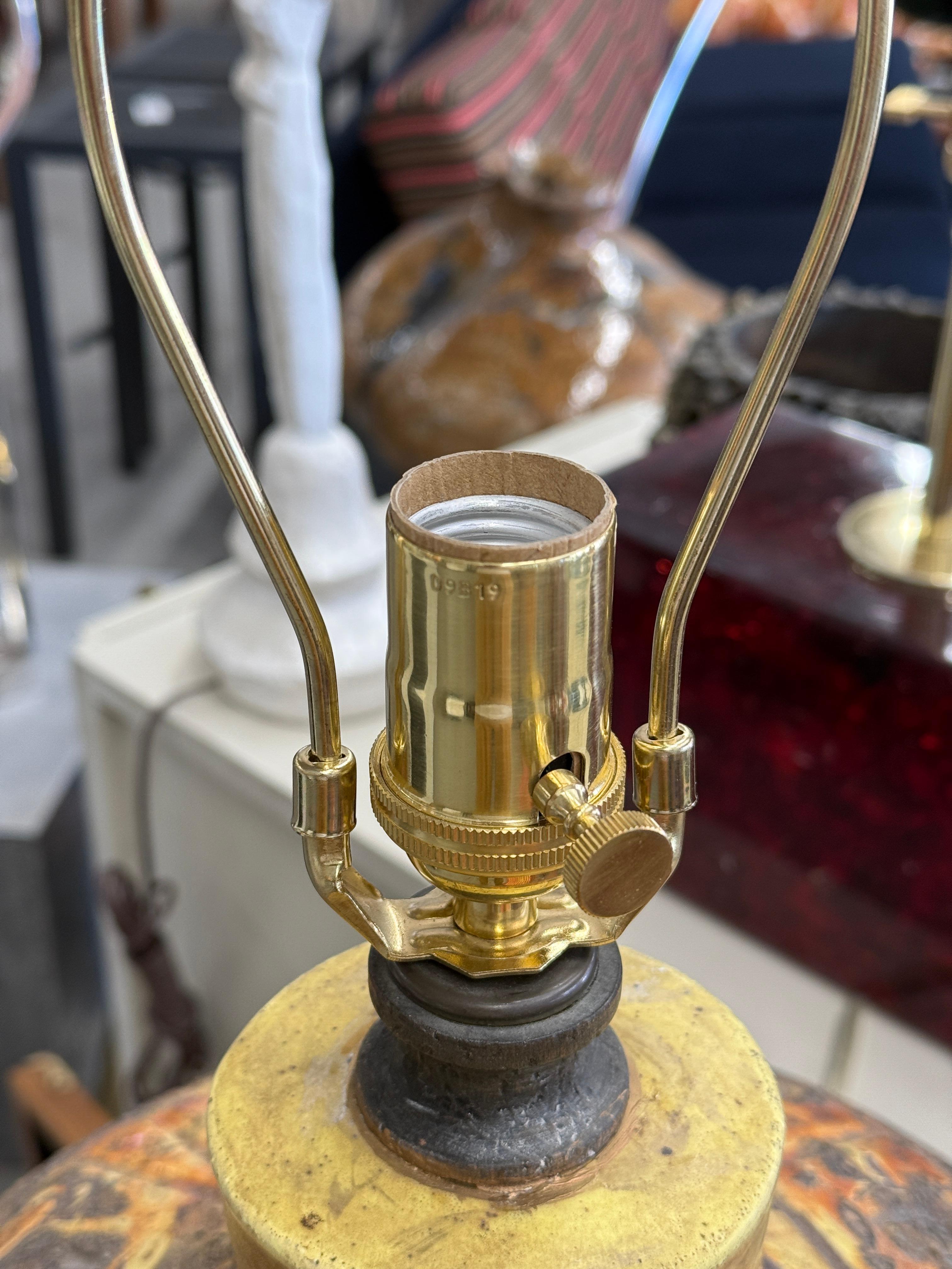 1960er Keramik Vulkanische Lavalampe im Angebot 3