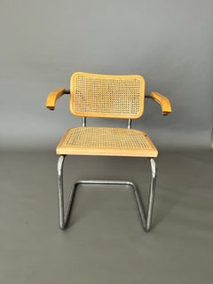 1960s Cesca Armchair Attributed to Marcel Breuer