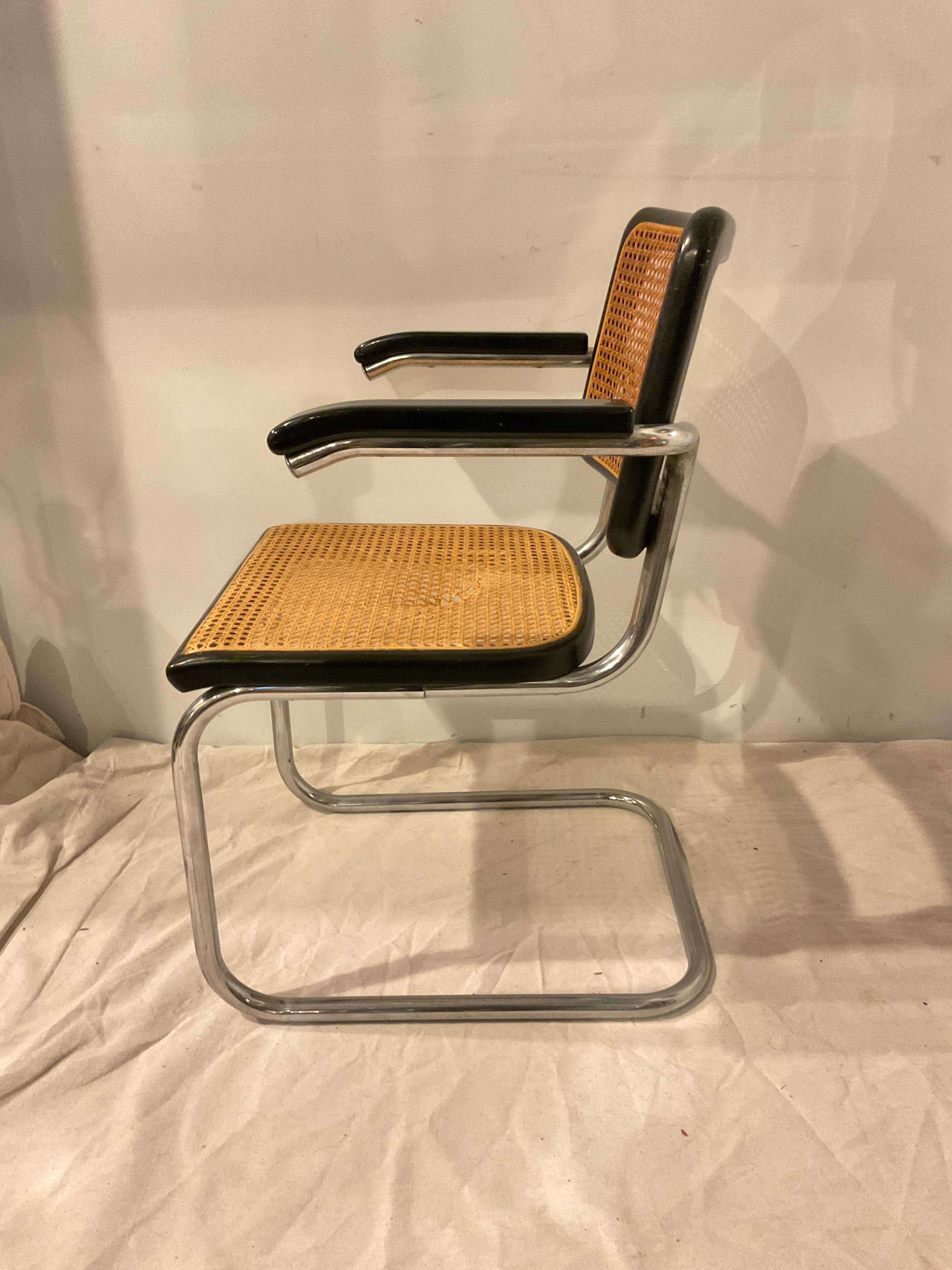 1960er Jahre Cesca Stuhl von Marcel Breuer für Thonet (Mitte des 20. Jahrhunderts) im Angebot