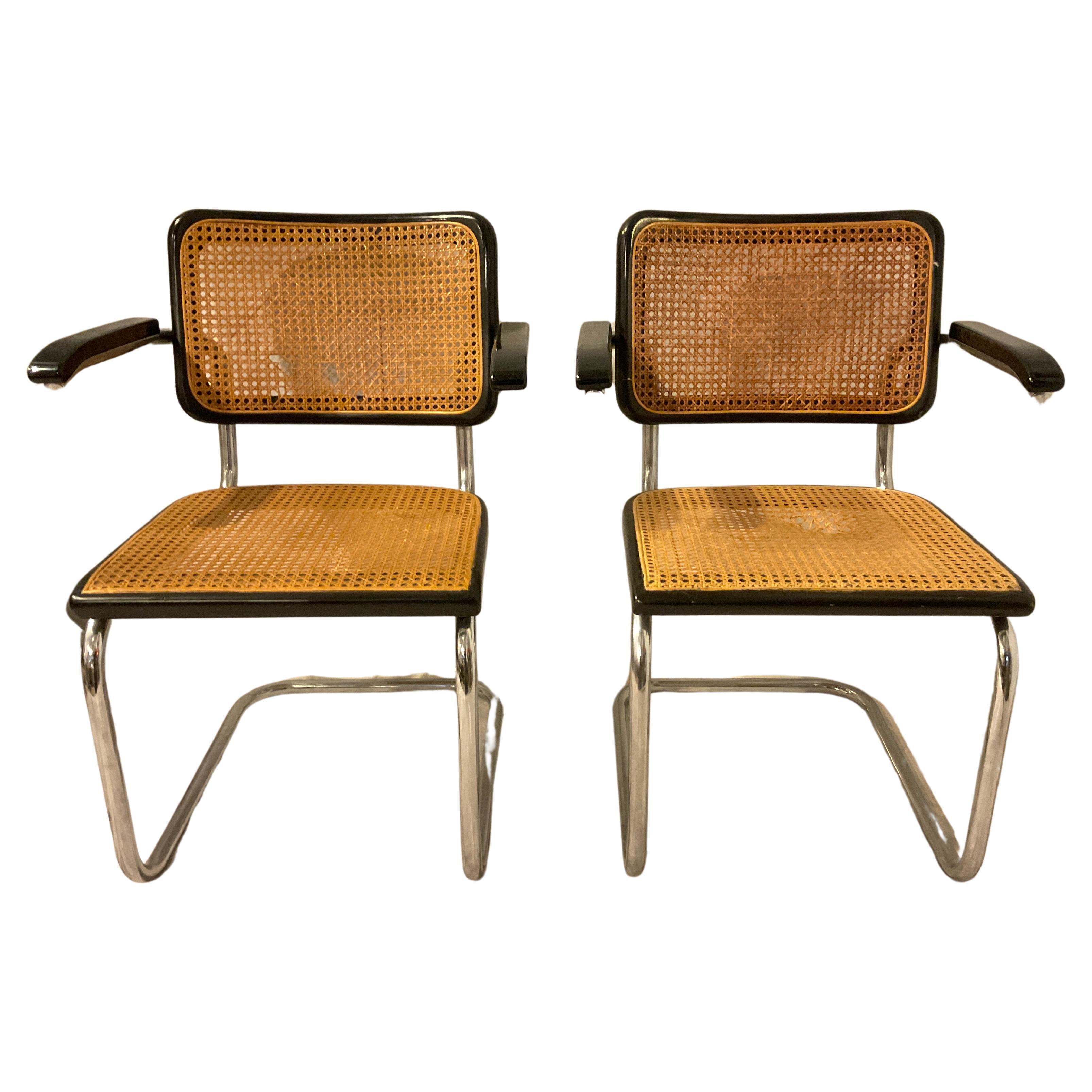 1960s Cesca Chair By Marcel Breuer for Thonet For Sale