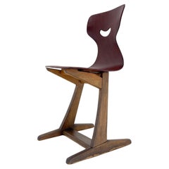 1960s Chair Designed by Adam Stegner, Germany, Labeled