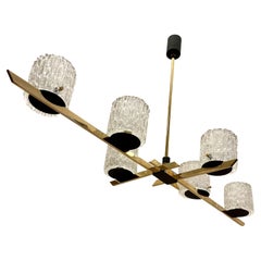 1960s Chandelier by Maison Arlus France