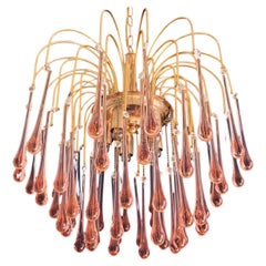1960s Chandelier Designed by Paolo Venini 