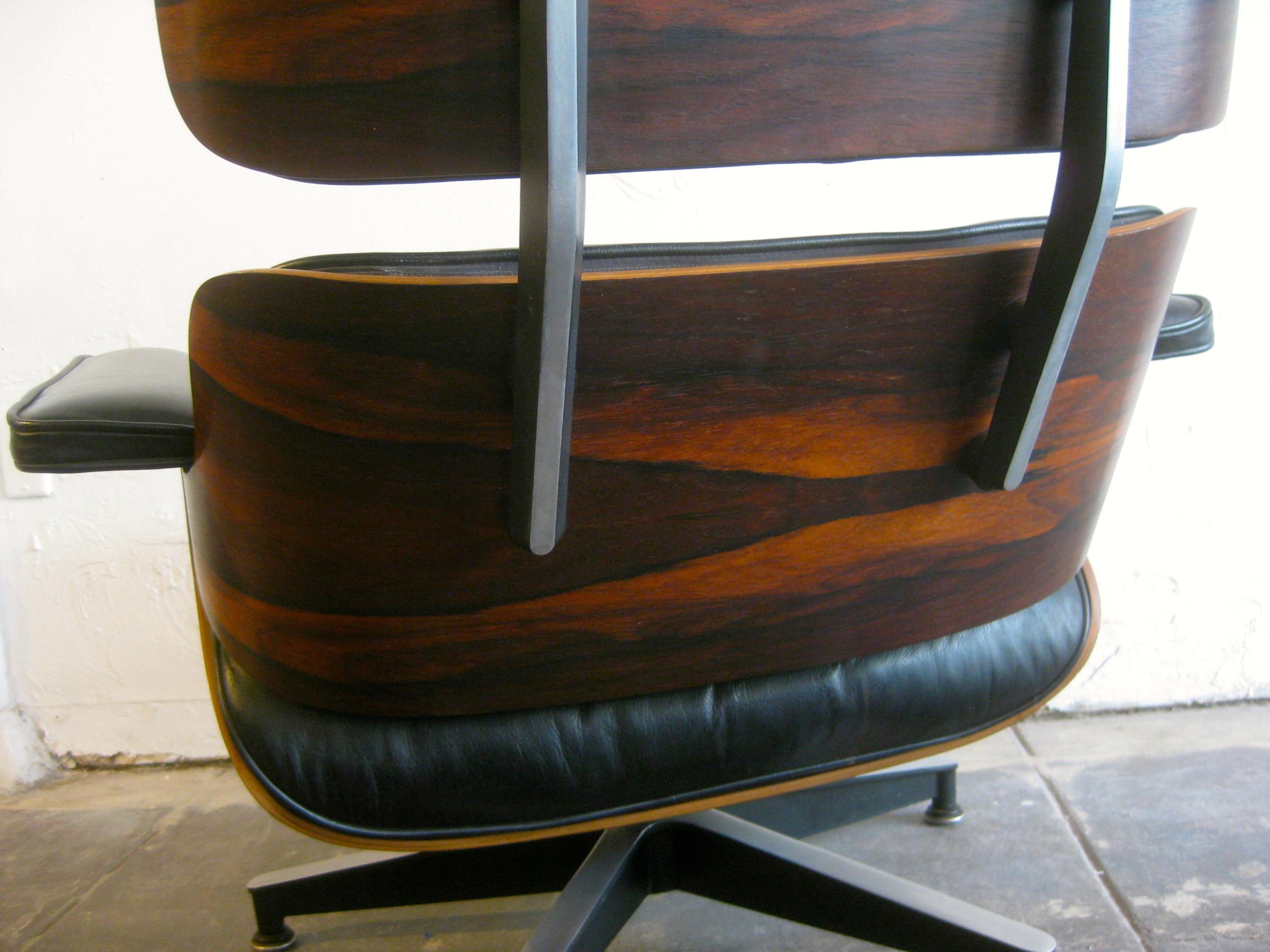 1960s Charles Eames Herman Miller 670 Rosewood Lounge Chair and 671 Ottoman 12