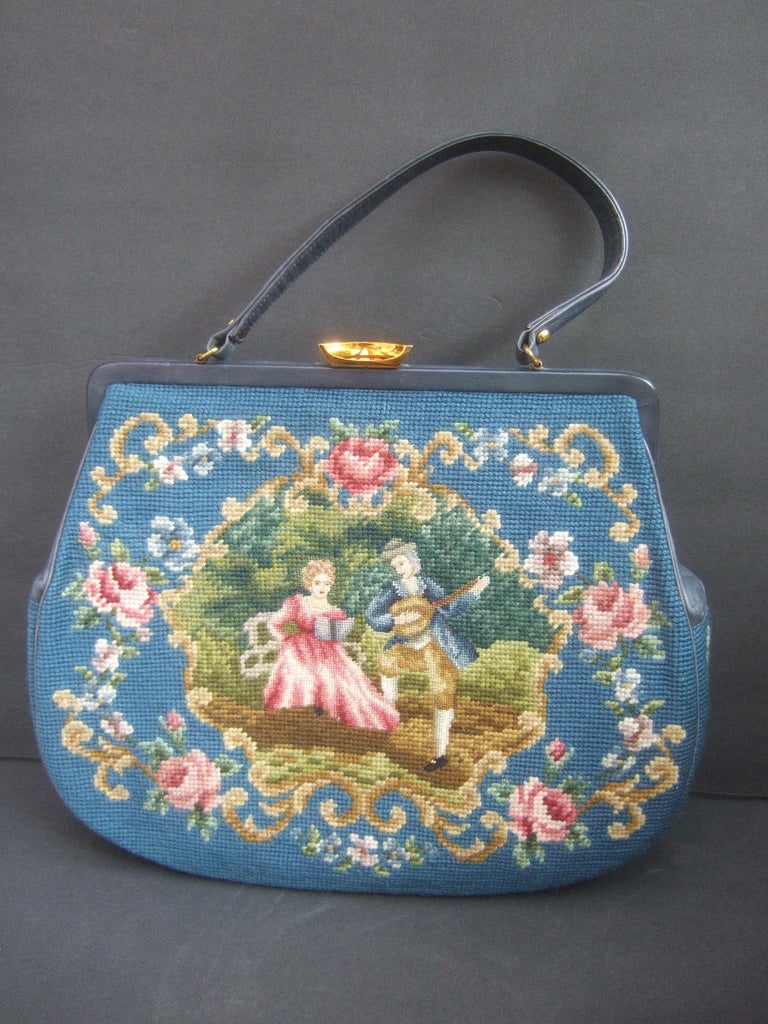 D. Balazs S.F. Needlepoint Bag - antiques - by owner