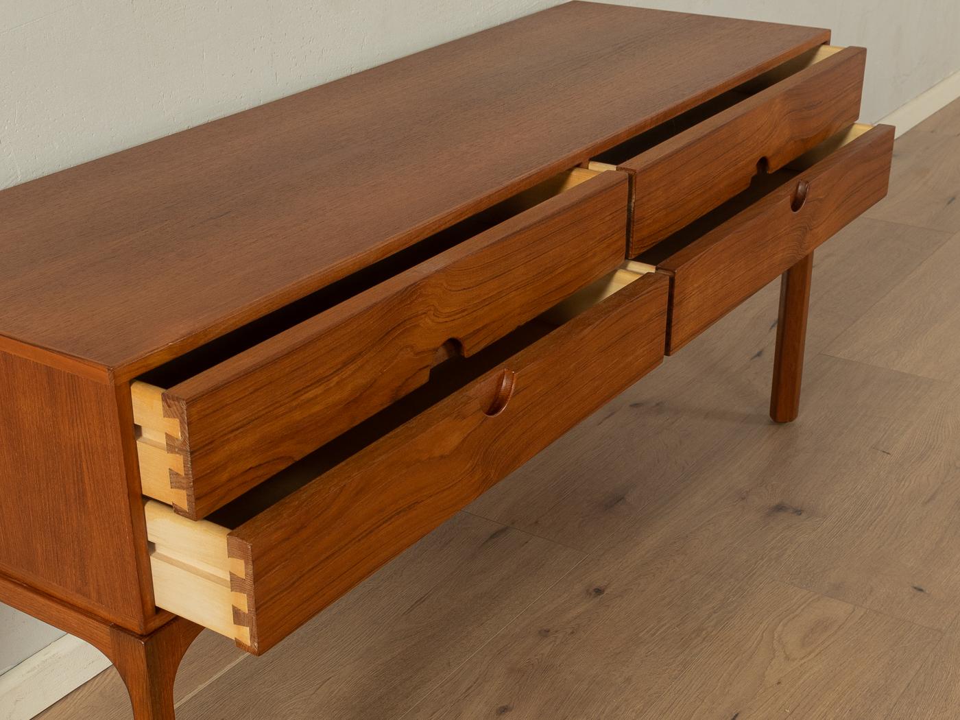 Wood  1960s Chest of drawers, Model 394, Kai Kristiansen  For Sale