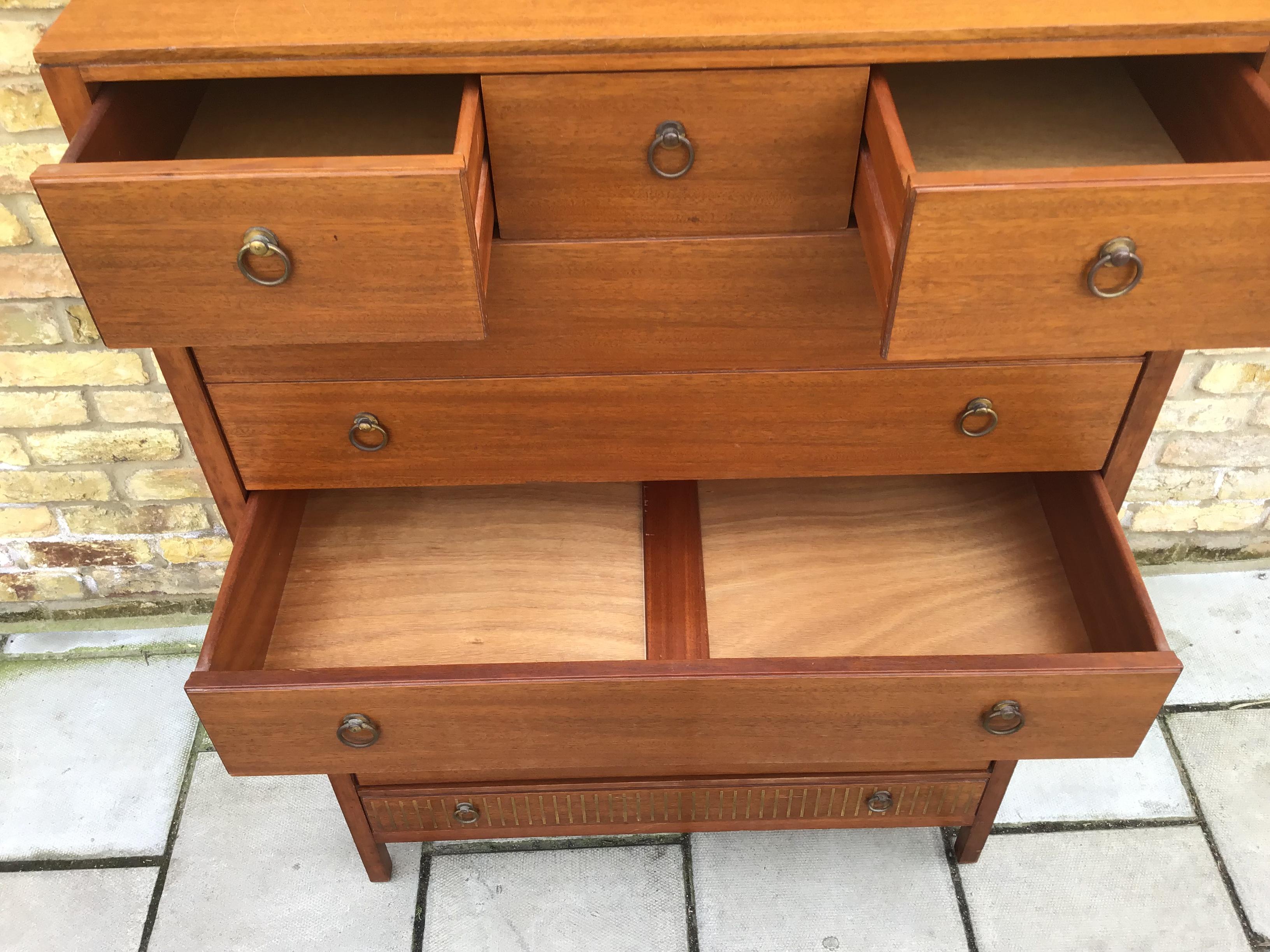  1960s Chest of Draws for Heal’s by Loughborough In Good Condition In London, Lambeth