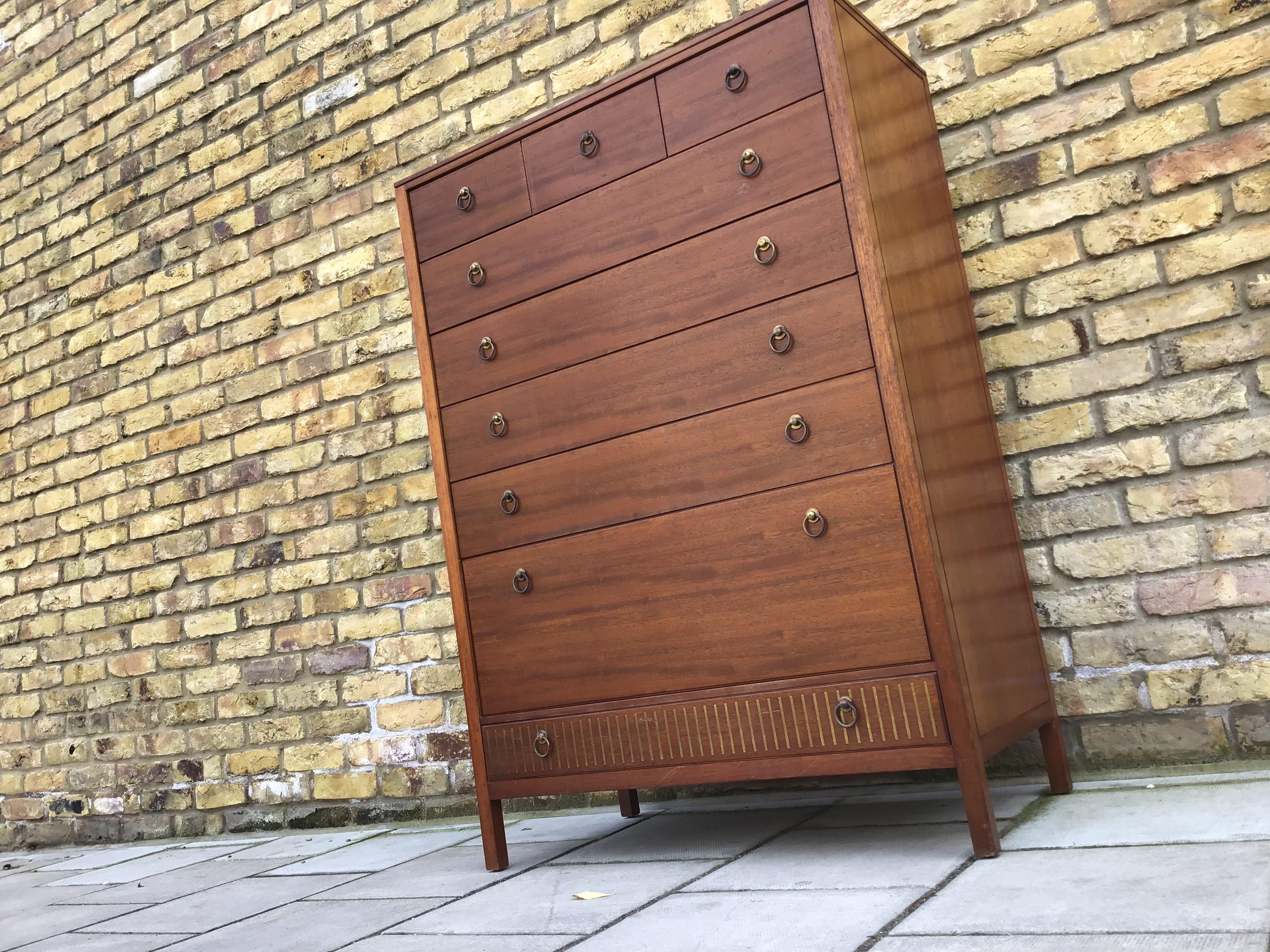 20th Century  1960s Chest of Draws for Heal’s by Loughborough