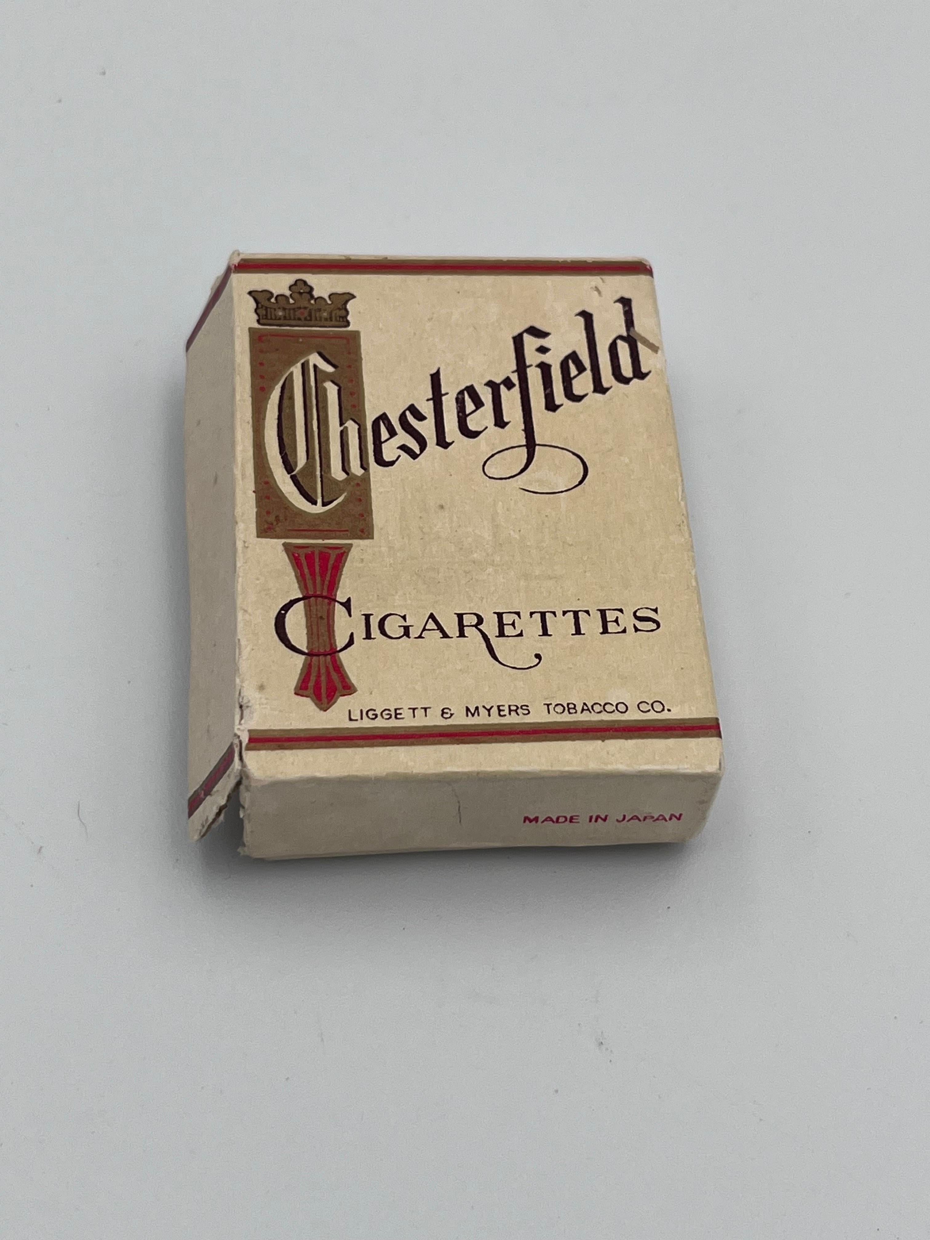 Accendino Chesterfield del 1960 in scatola originale con documenti di Continental Merch. Co in vendita 4