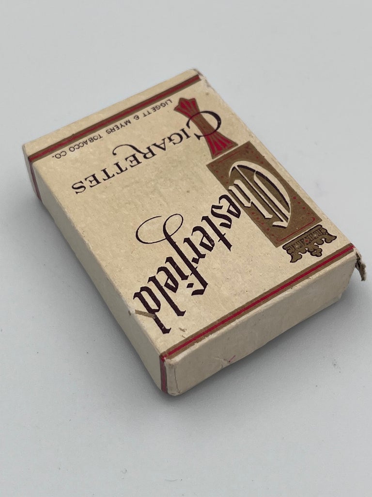 chesterfield cigarette lighter 1960's Chesterfield Lighter in Original Box w Paperwork by Continental  Merch. Co