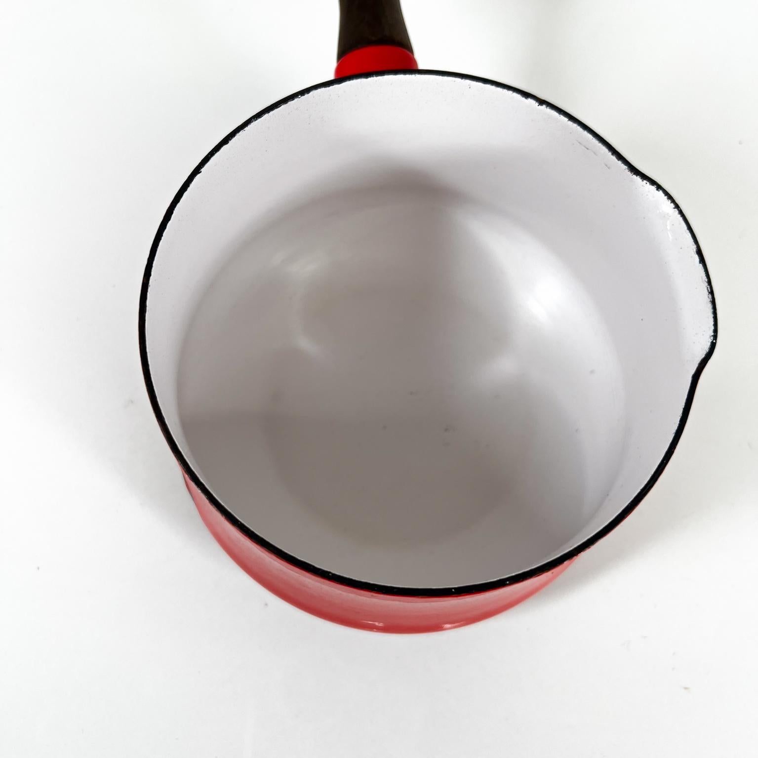 1960s Chile Red Sauce Pot Kobenstyle Dansk Designs, France 1