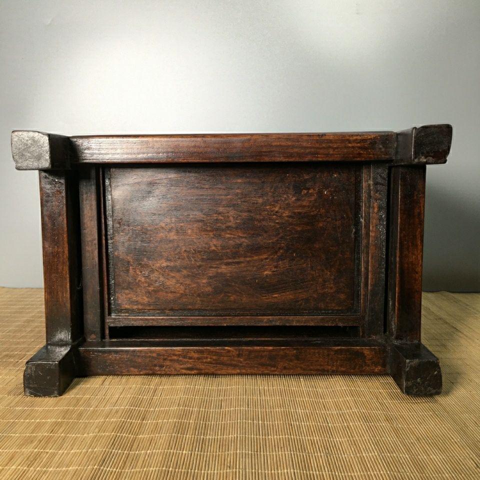 1960s Chinese Classic Wood Four Draws Cabinet For Sale 6