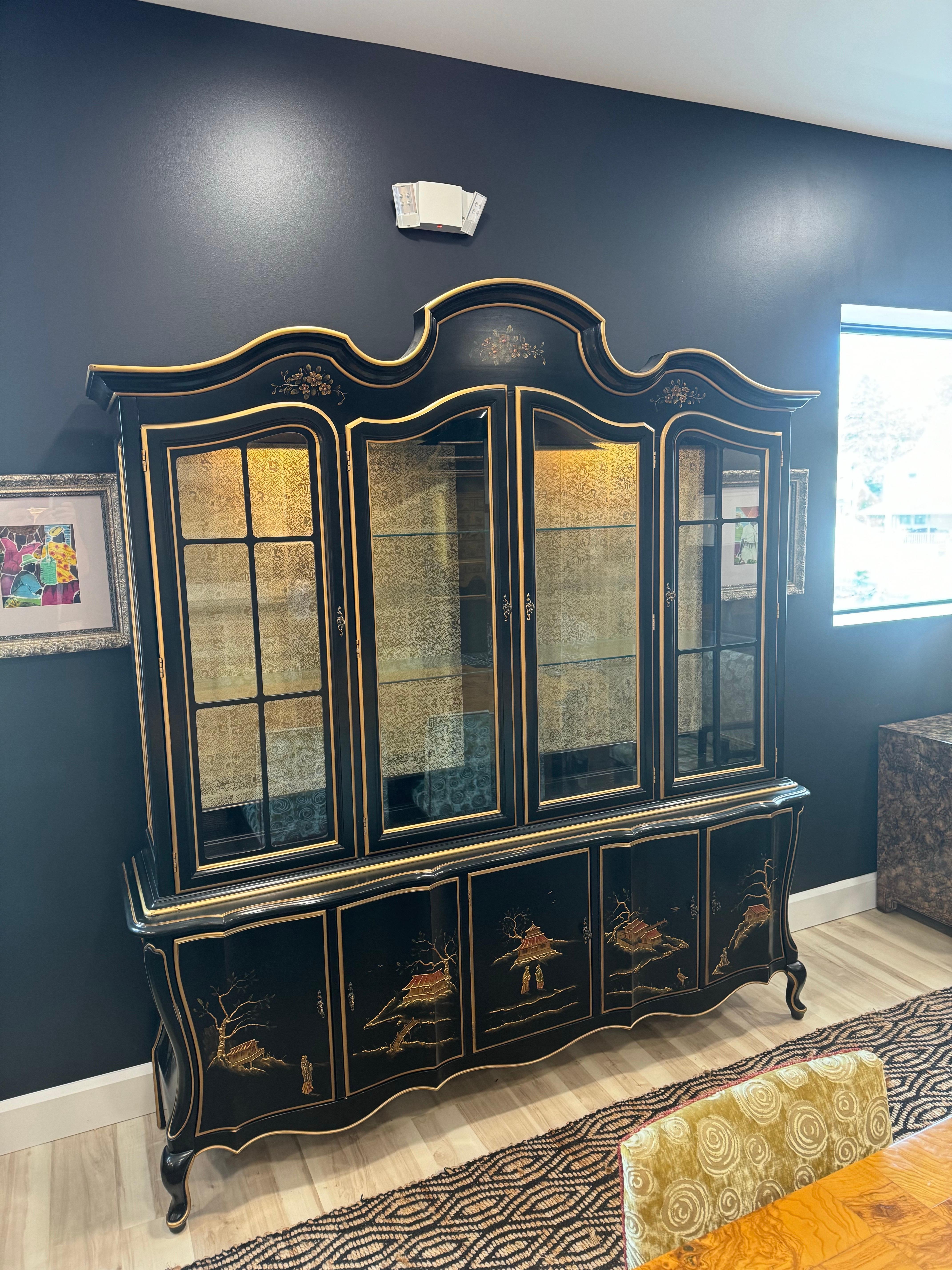 Armario Chinoiserie de 1960 de Romweber Estadounidense