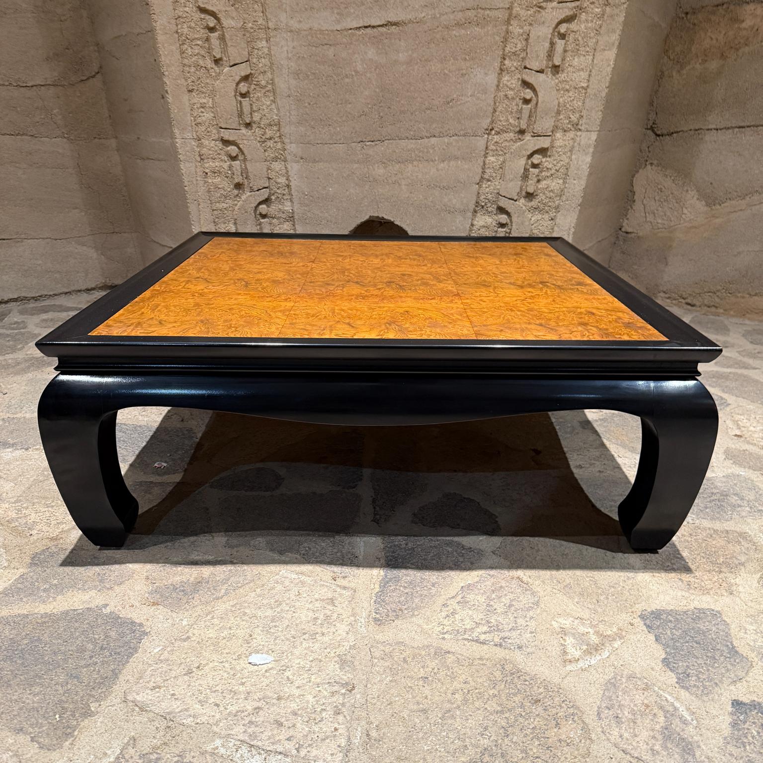 Mid-Century Modern 1960s Chinoiserie Ming Mont Table à café Style James Mont Hollywood Regency en vente