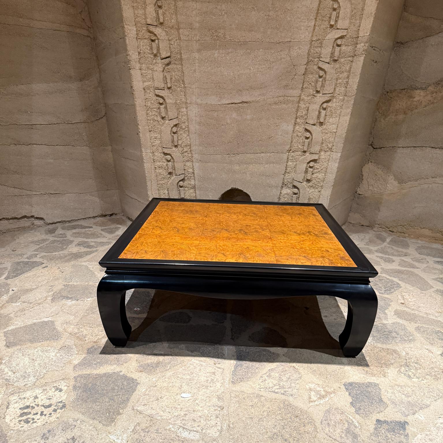 Américain 1960s Chinoiserie Ming Mont Table à café Style James Mont Hollywood Regency en vente