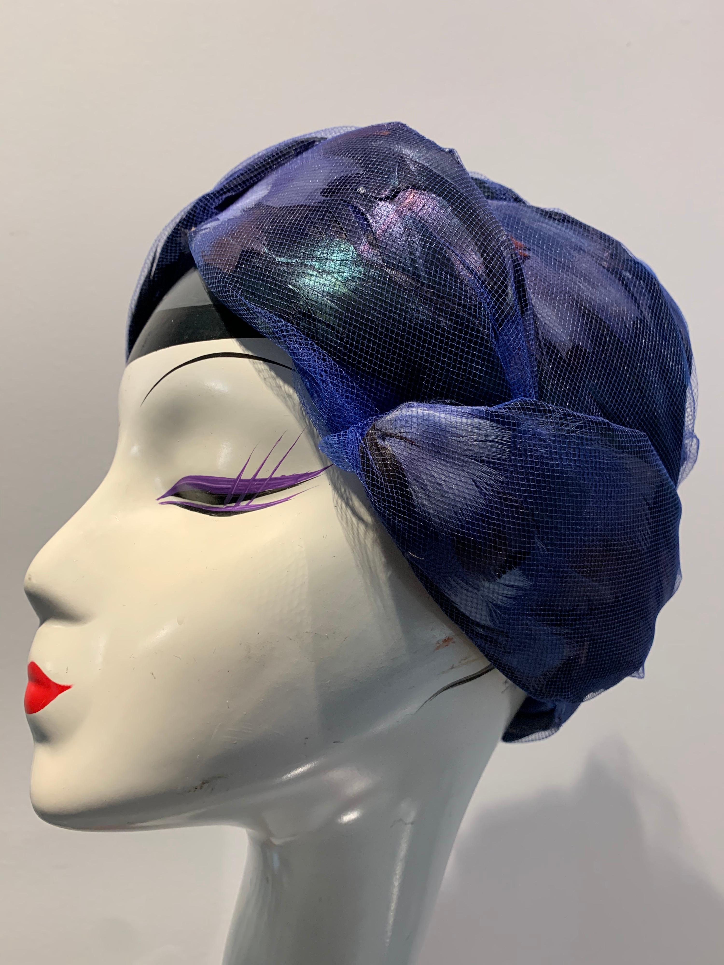 turban with feather