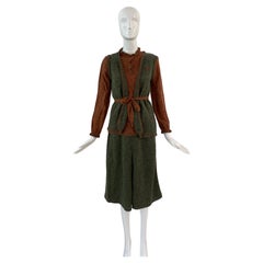 1960s Christian Dior Deadstock Knit 3 Piece Set 