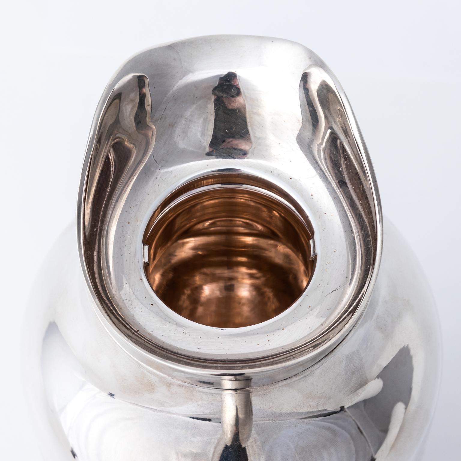1960s Christofle Vintage Silver Plate Thermos 5