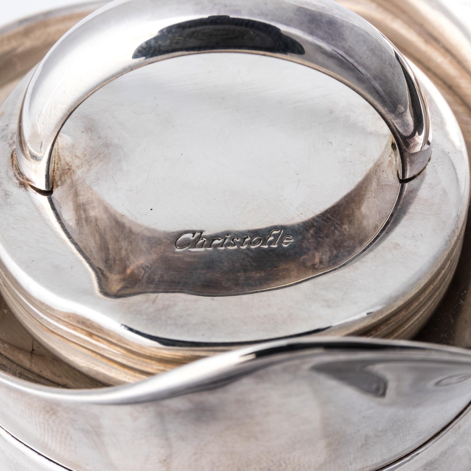 20th Century 1960s Christofle Vintage Silver Plate Thermos