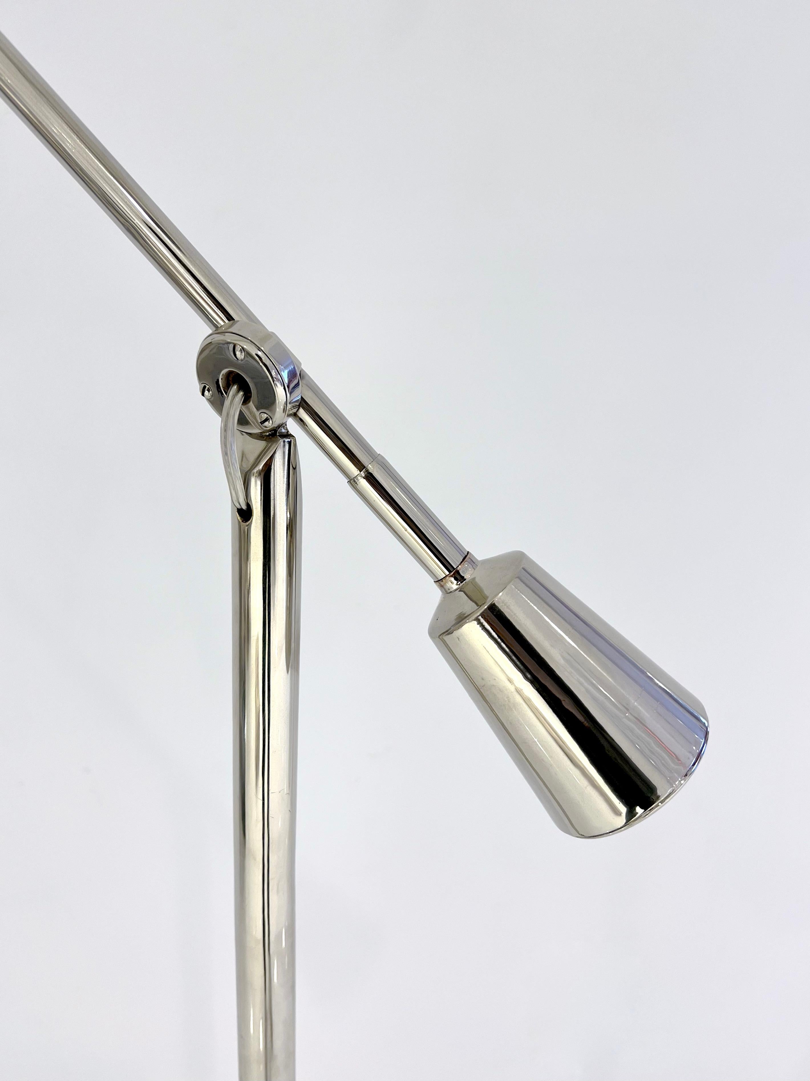 1960s Chrome Bouquet Floor Lamp In Good Condition For Sale In New York, NY