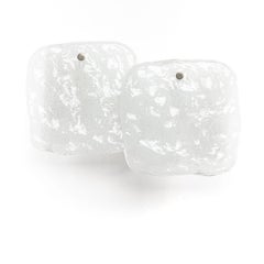 Hängeleuchte aus Chrom und mattiertem Eisglas von Kalmar aus den 1960er Jahren