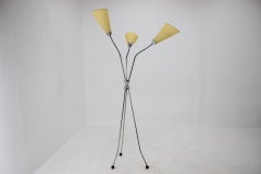 1960s Chrome Plated Floor Lamp, Czechoslovakia