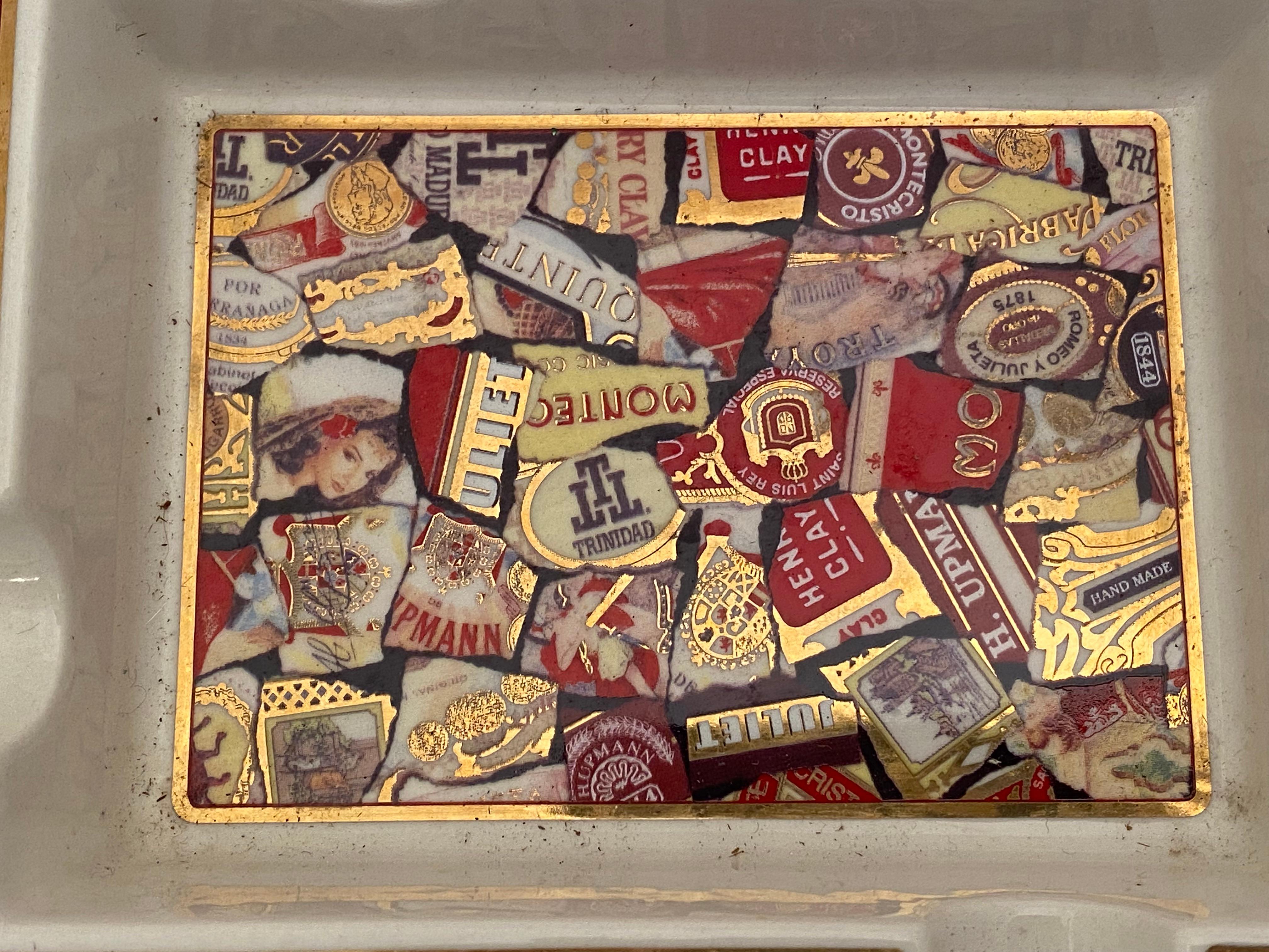 cigar band collage