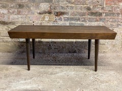 1960s Classic Beech Wood Slat Bench or Table