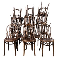 1960's Classic Hoop Back Bentwood Dining Chairs - Good Quantity Available