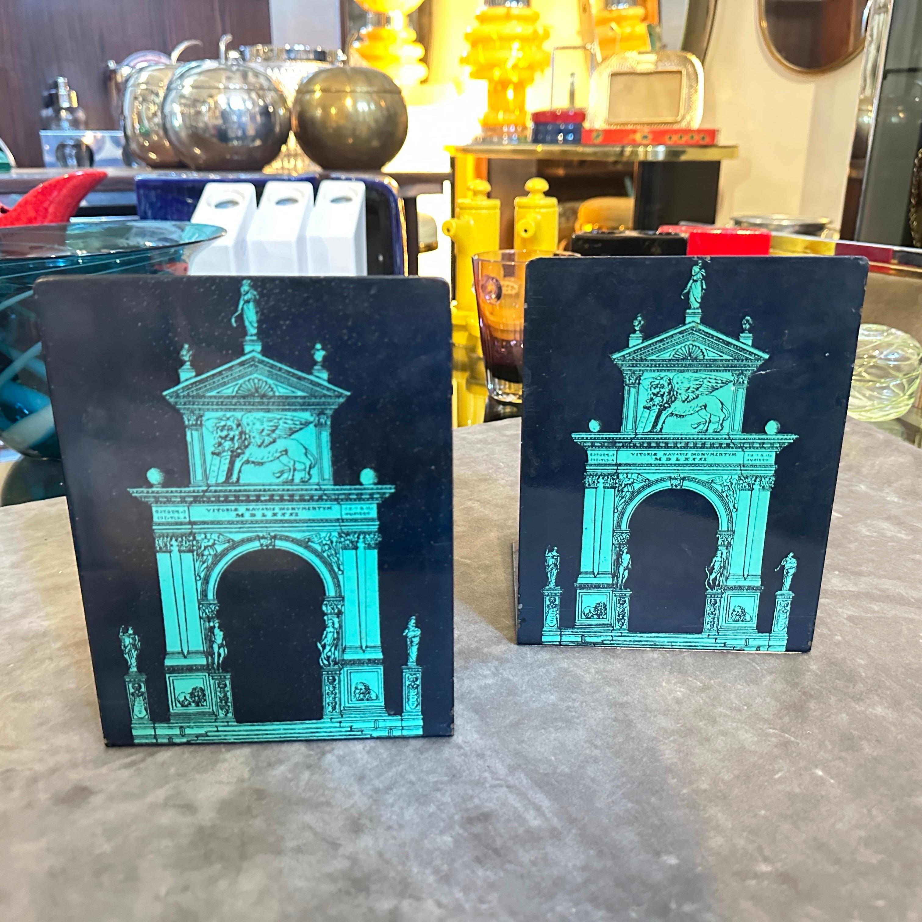 1960 Classic Set of Two Bookends 