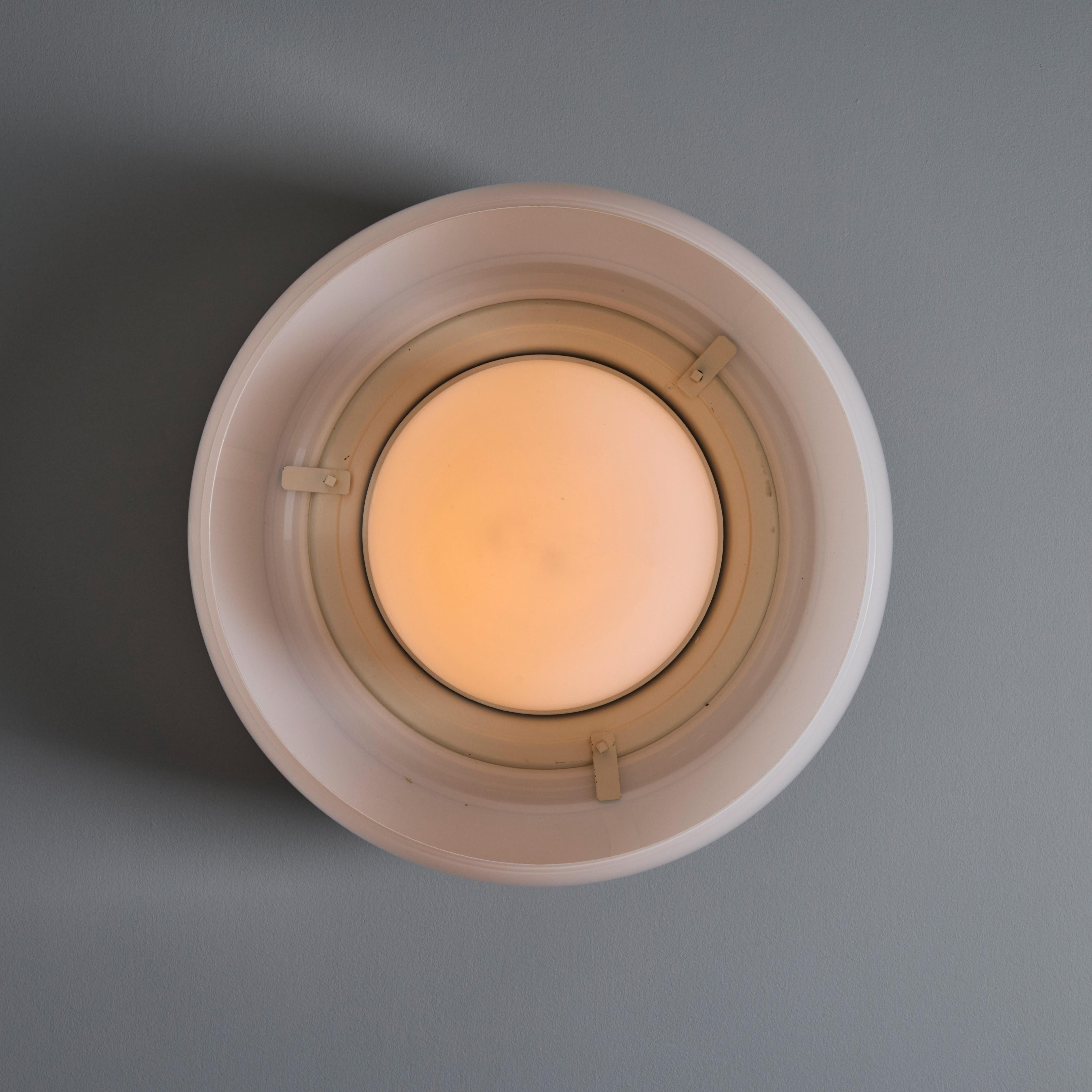 Einbaubeleuchtung „Clinio“ aus Glas von Vico Magistretti für Artemide, 1960er Jahre im Angebot 3