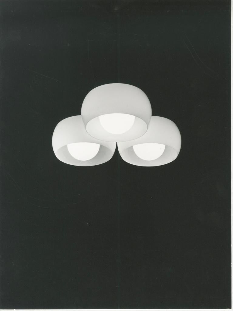 Einbaubeleuchtung „Clinio“ aus Glas von Vico Magistretti für Artemide, 1960er Jahre im Angebot 5