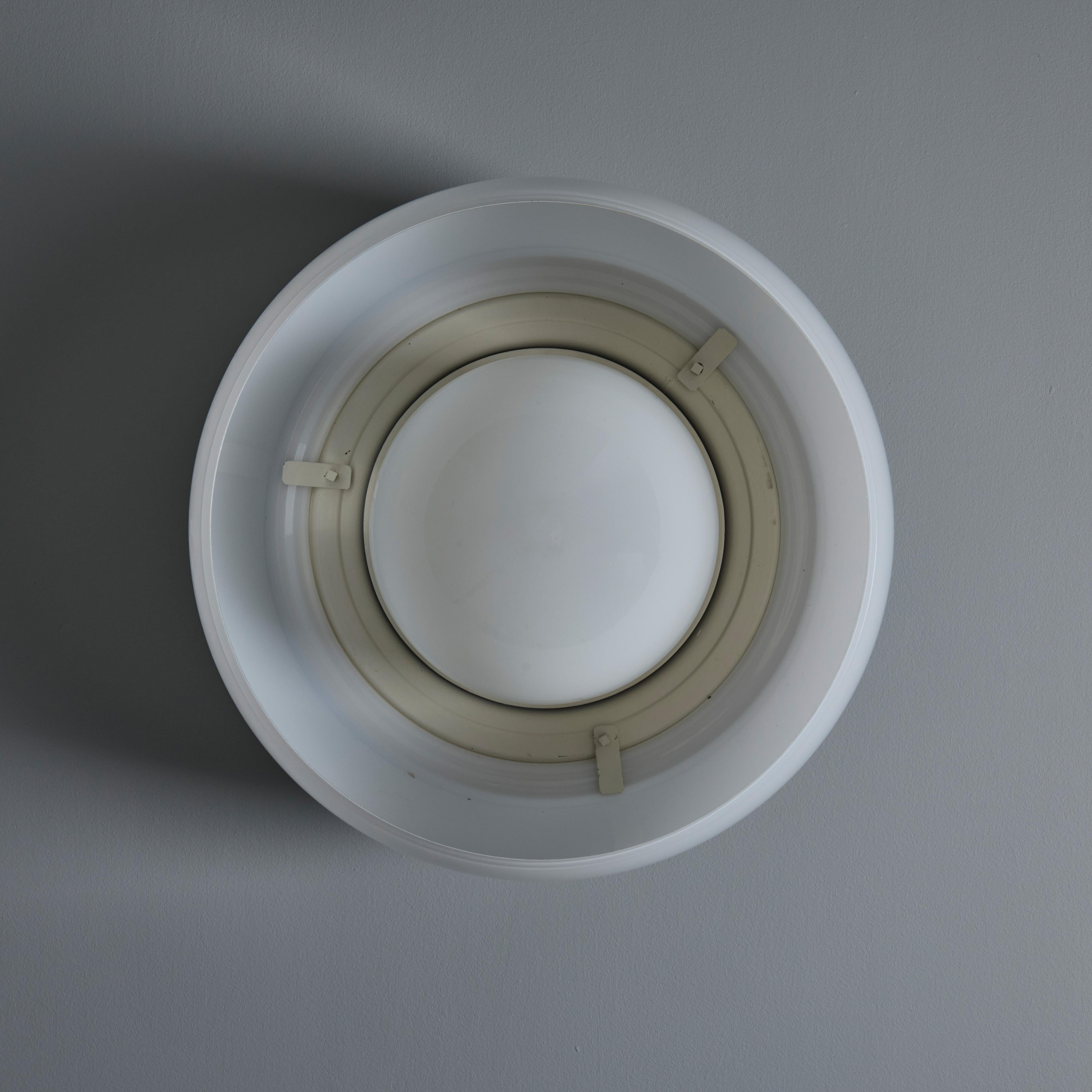 Einbaubeleuchtung „Clinio“ aus Glas von Vico Magistretti für Artemide, 1960er Jahre im Angebot 6