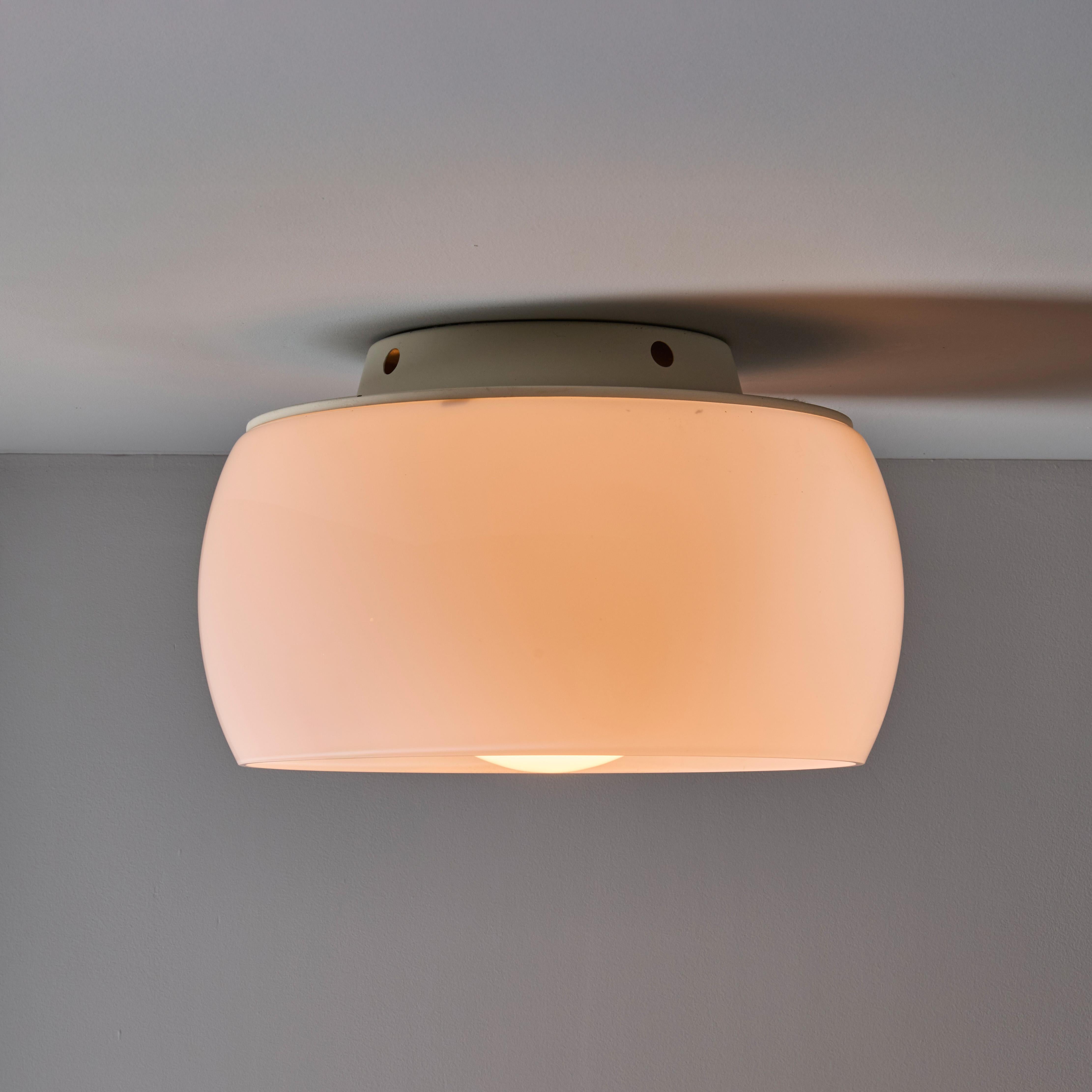 Einbaubeleuchtung „Clinio“ aus Glas von Vico Magistretti für Artemide, 1960er Jahre im Angebot 1