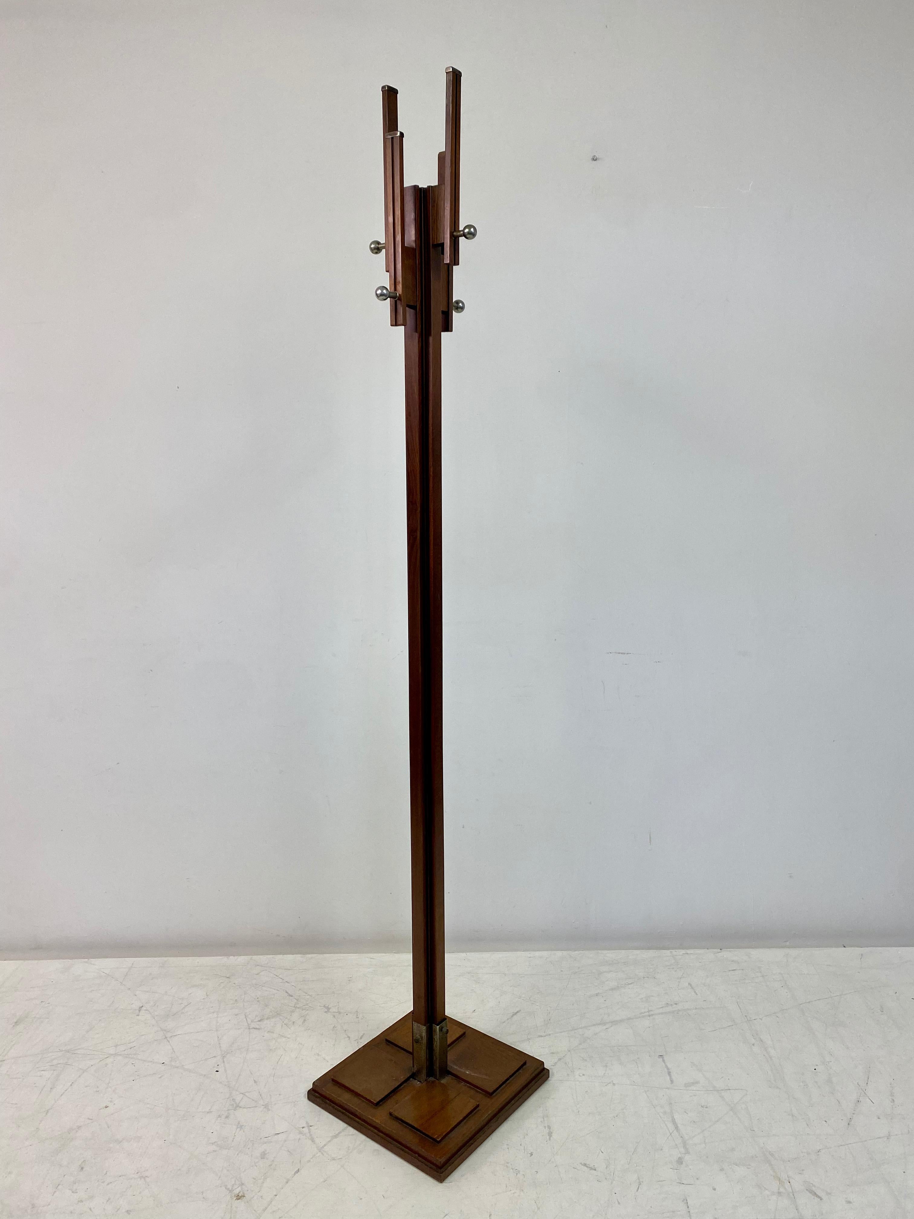 Mid-Century Modern 1960s Coat Stand By Carlo De Carli For Fiam