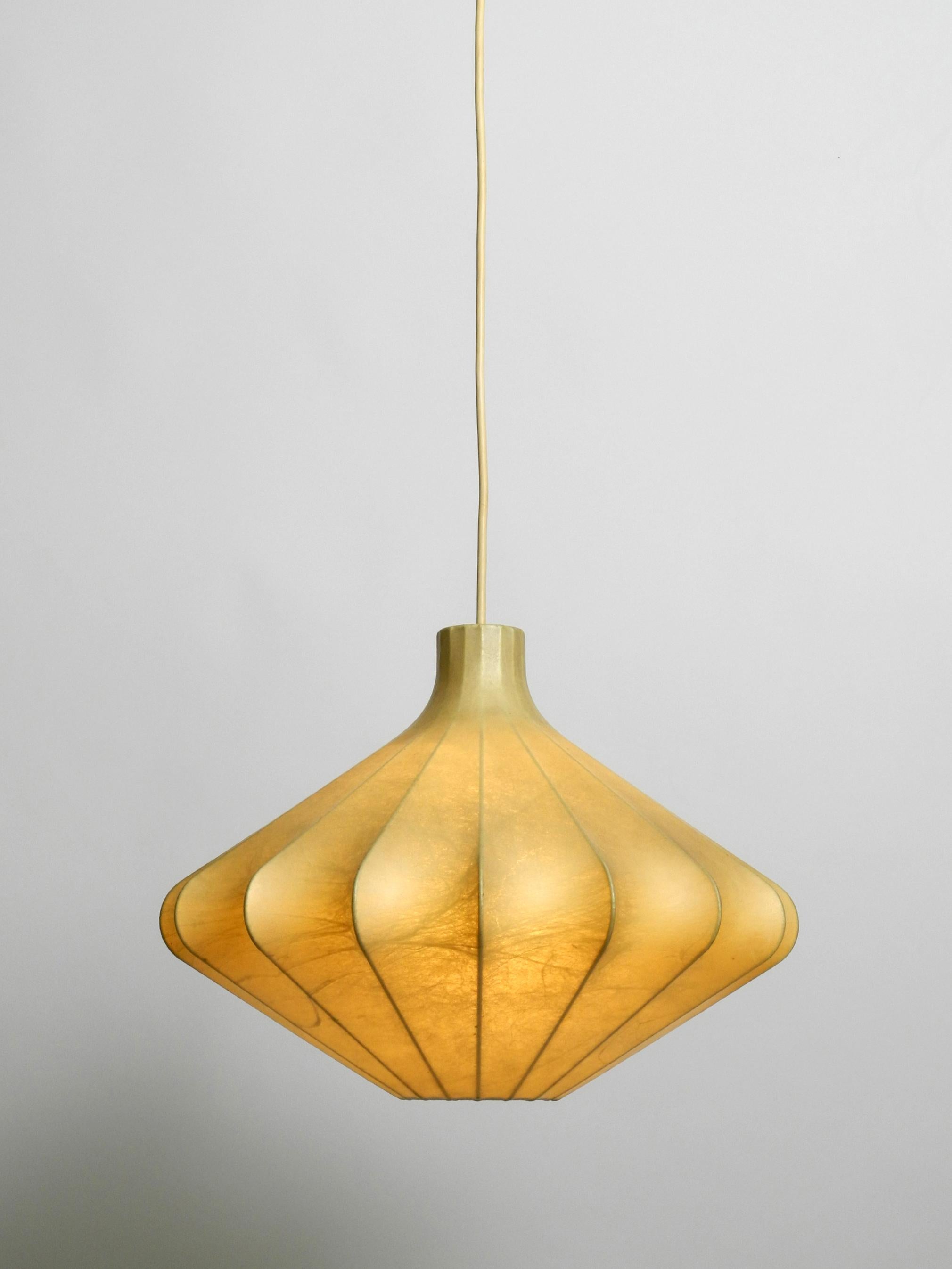 Metal 1960s Cocoon Pendant Lamp in Rare Design Made in Belgium