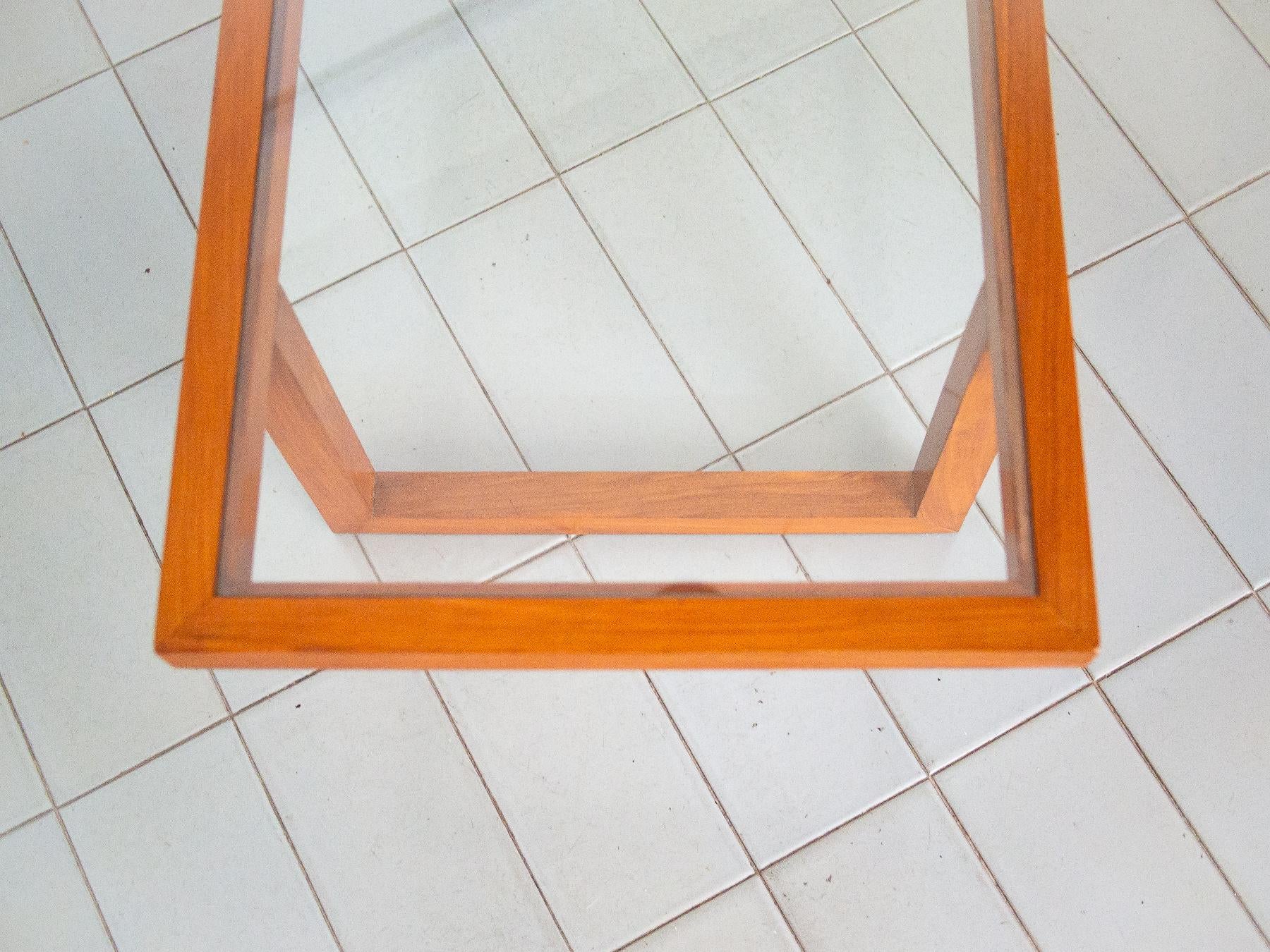 1960s Coffee Table in Amendoim Wood, Attributed to Joaquim Tenreiro, Brazil 1