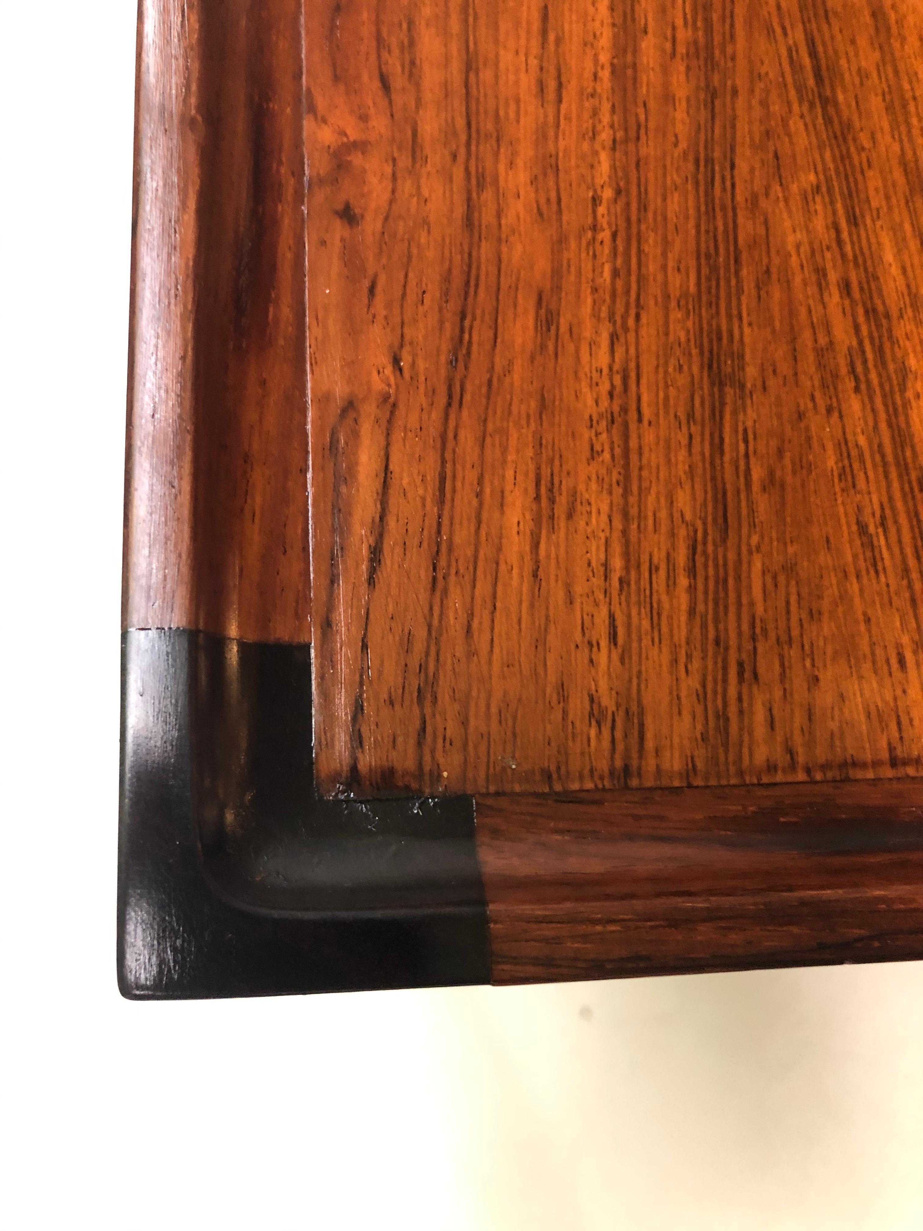 1960s Coffee Table in Rosewood In Good Condition For Sale In Porto, PT