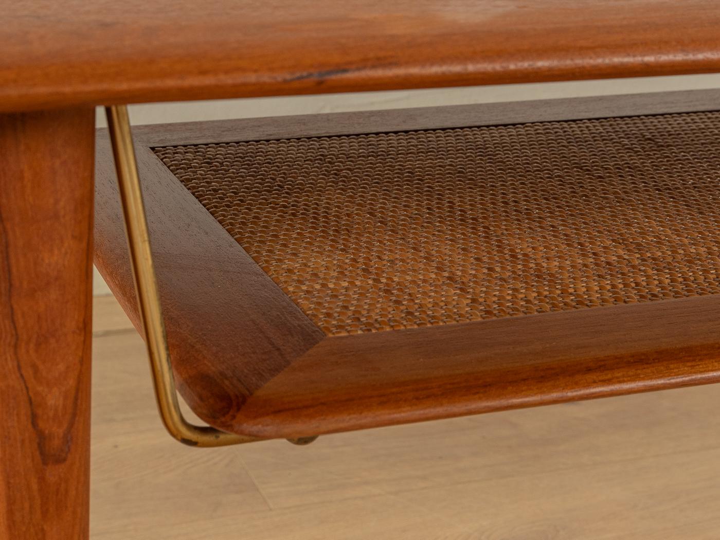 Teak  1960s coffee table, Peter Hvidt & Orla Mølgaard-Nielsen, FD-516  For Sale